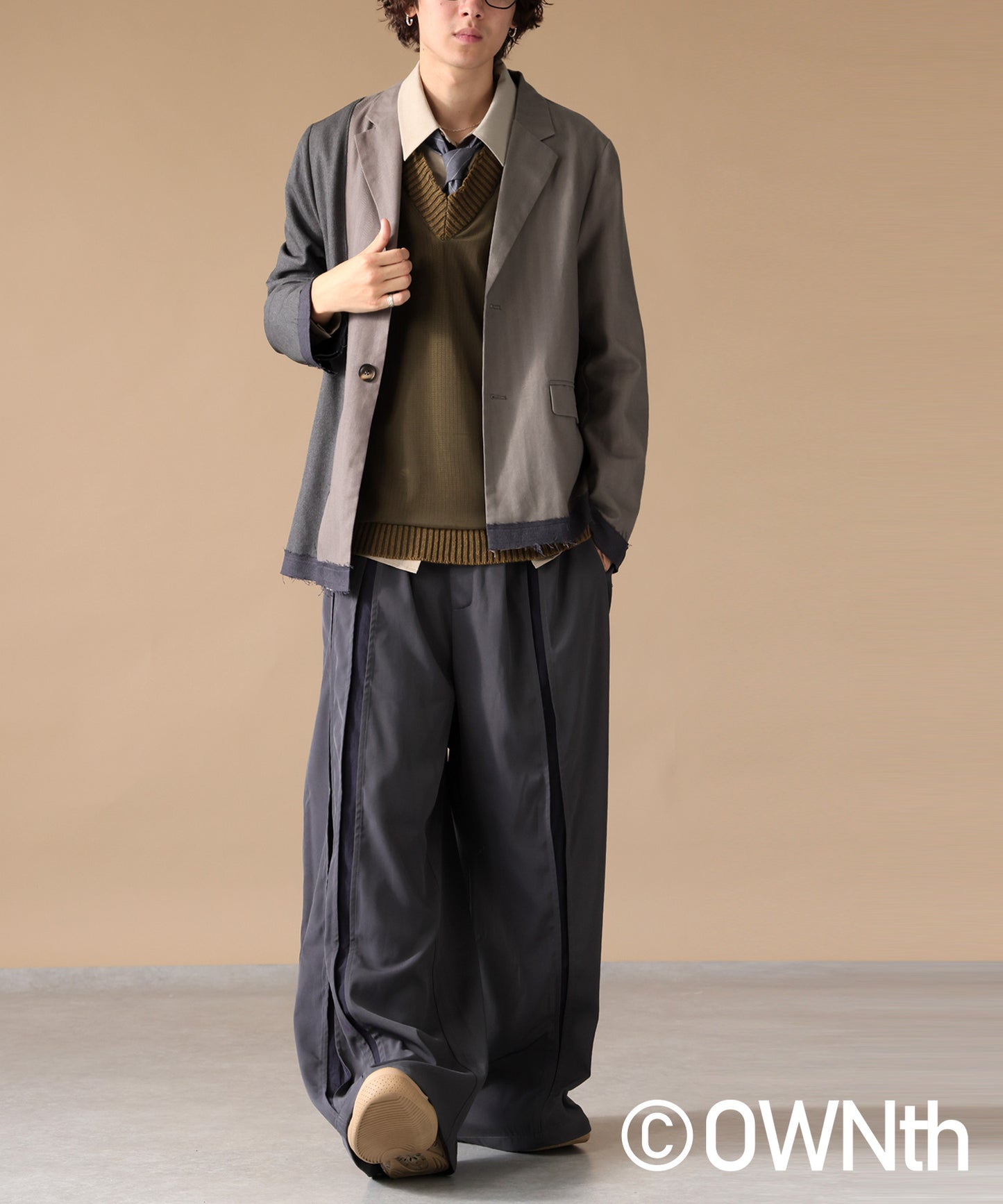 OWNth Asymmetrical Jacket Unisex