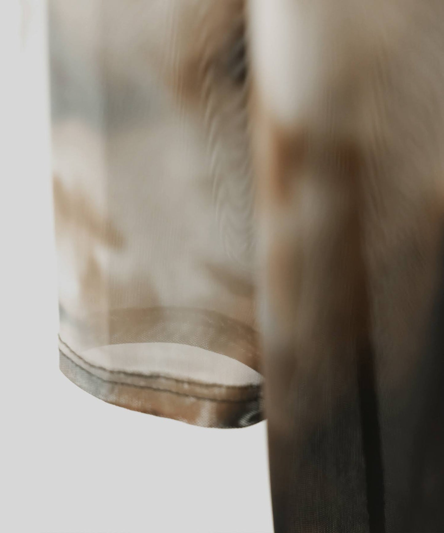 Sheer Art Print Dress Ladies