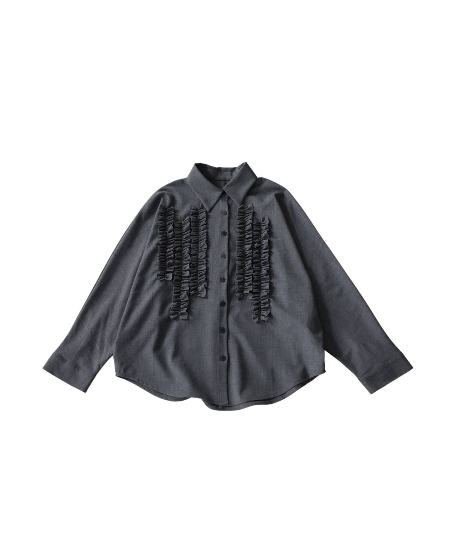 Ruffle Design Shirt Ladies