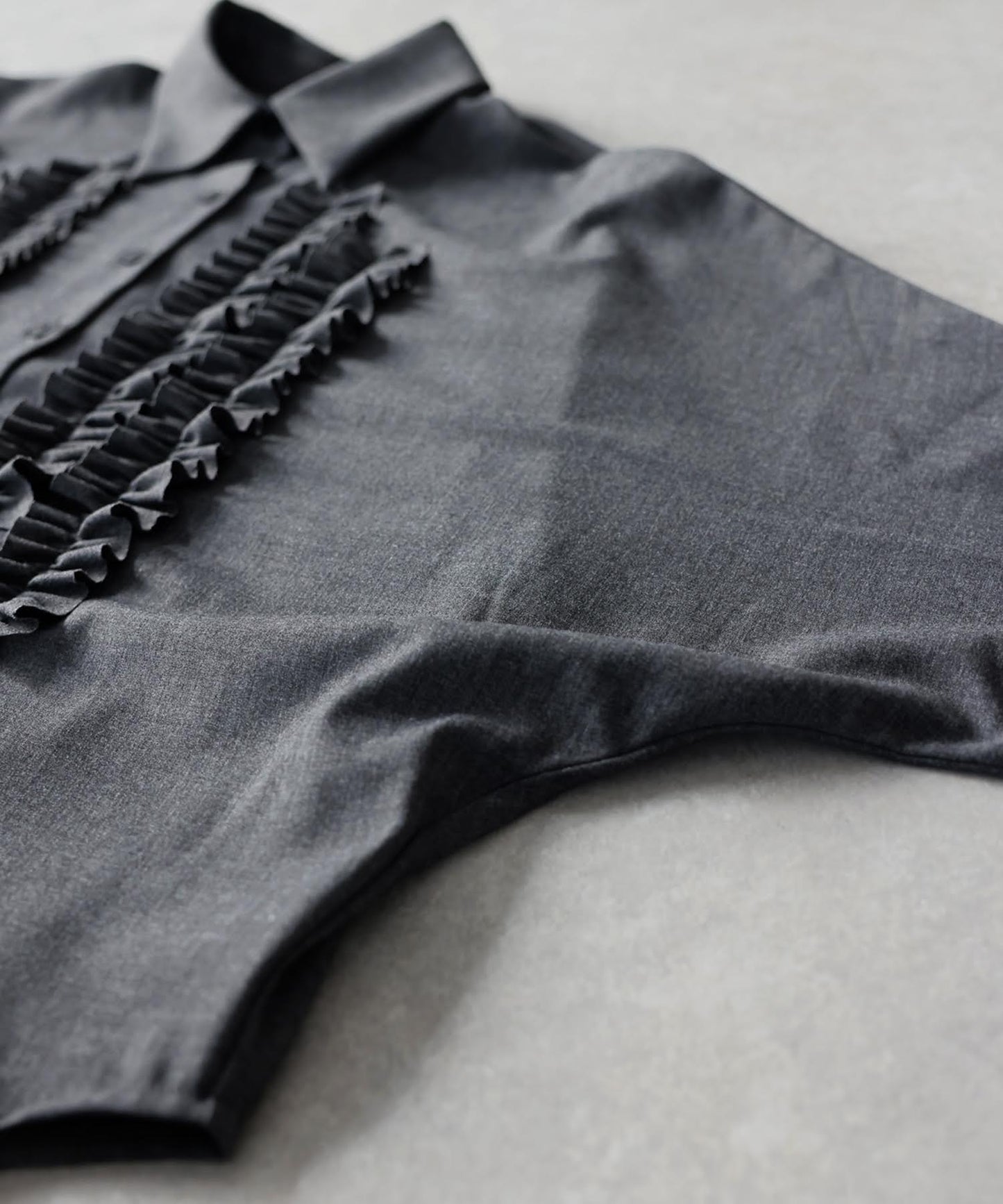 Ruffle Design Shirt Ladies