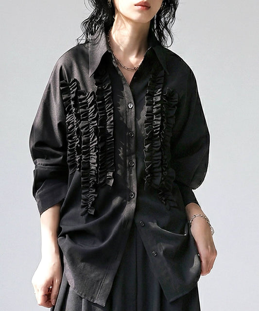 Ruffle Design Shirt Ladies