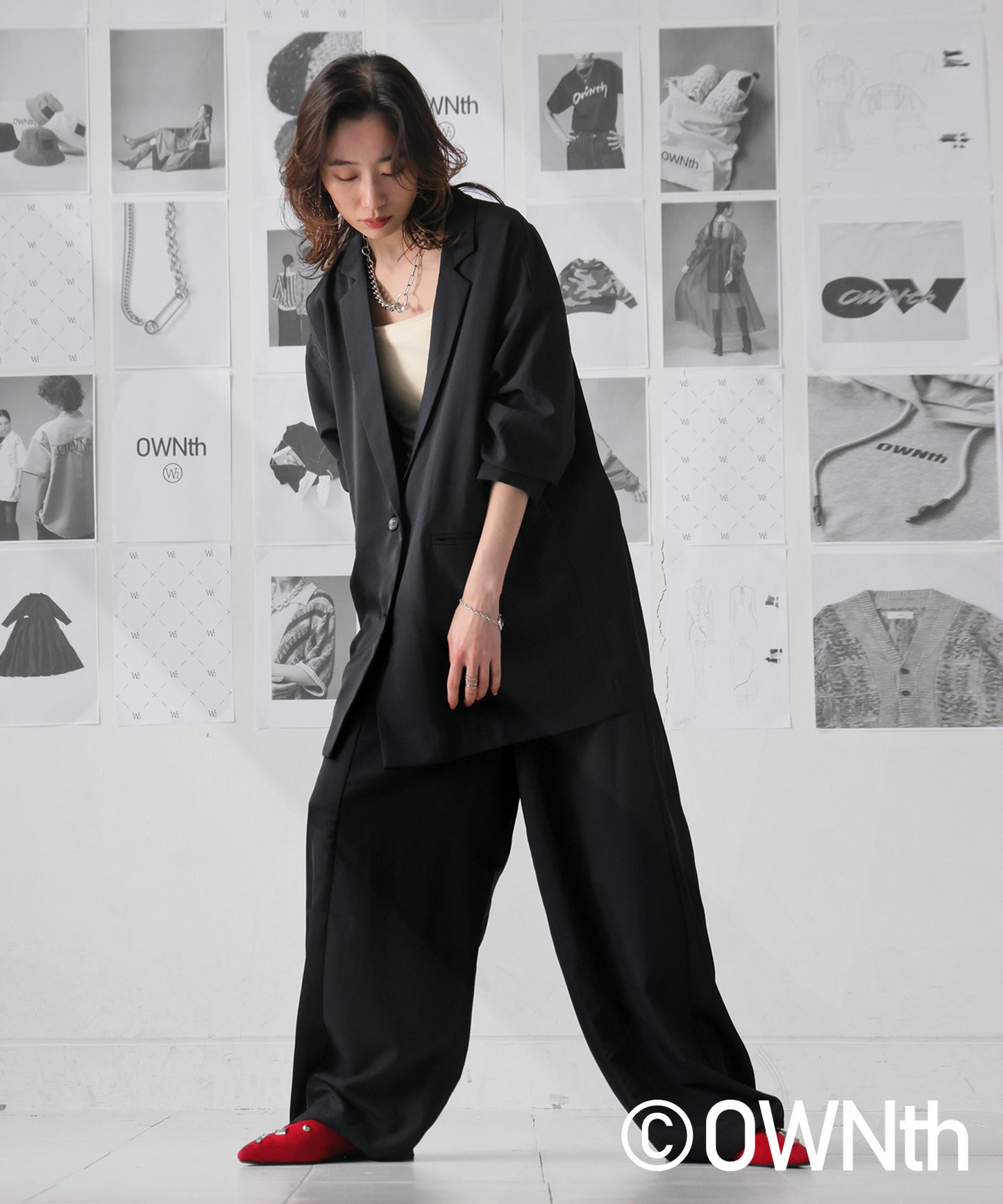 Back Design Switching Jacket