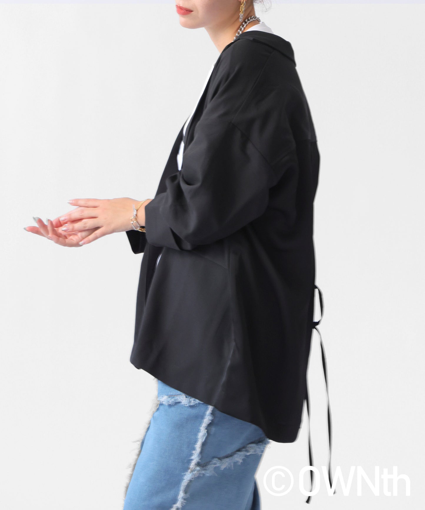 Back Design Switching Jacket