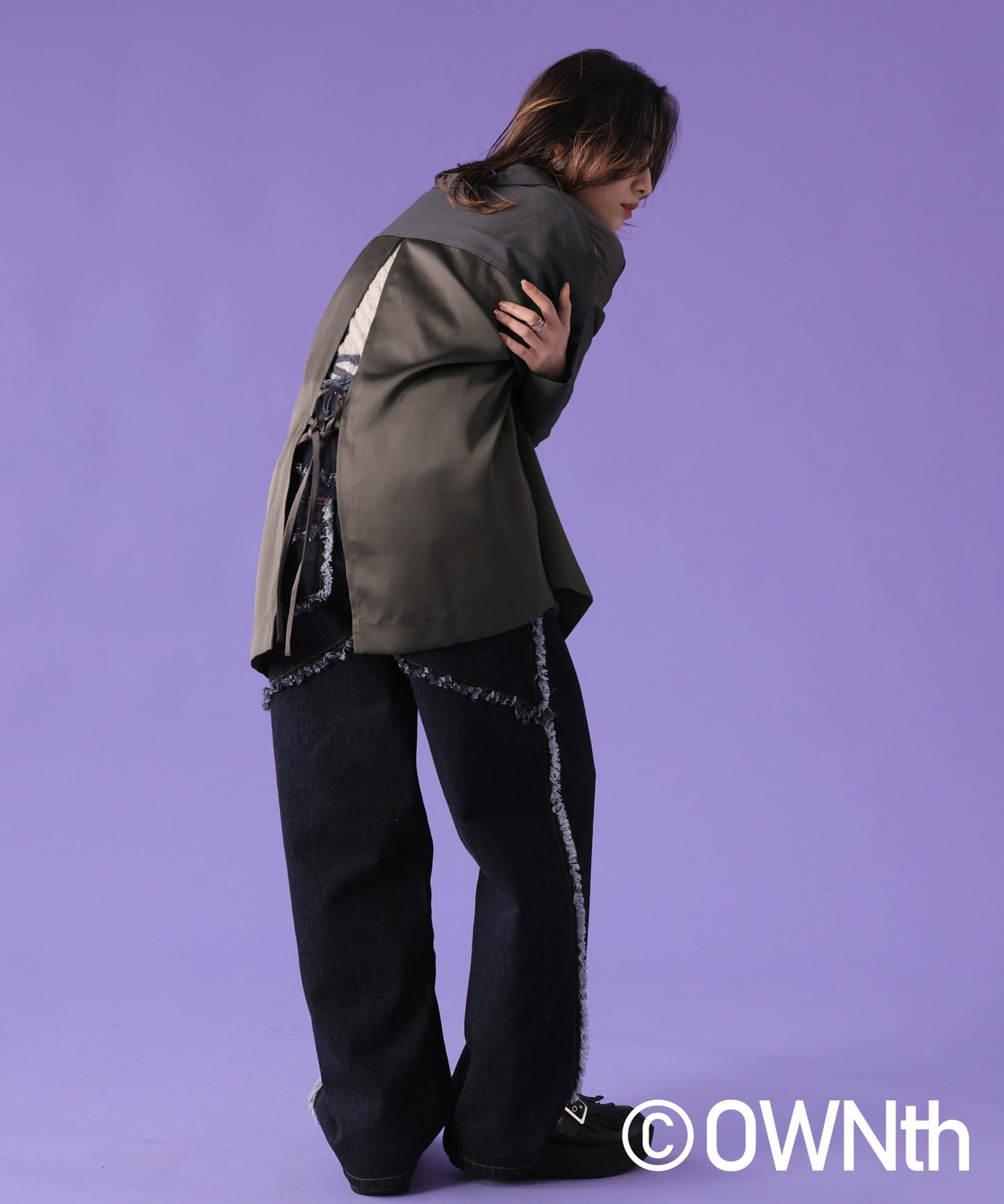 Back Design Switching Jacket