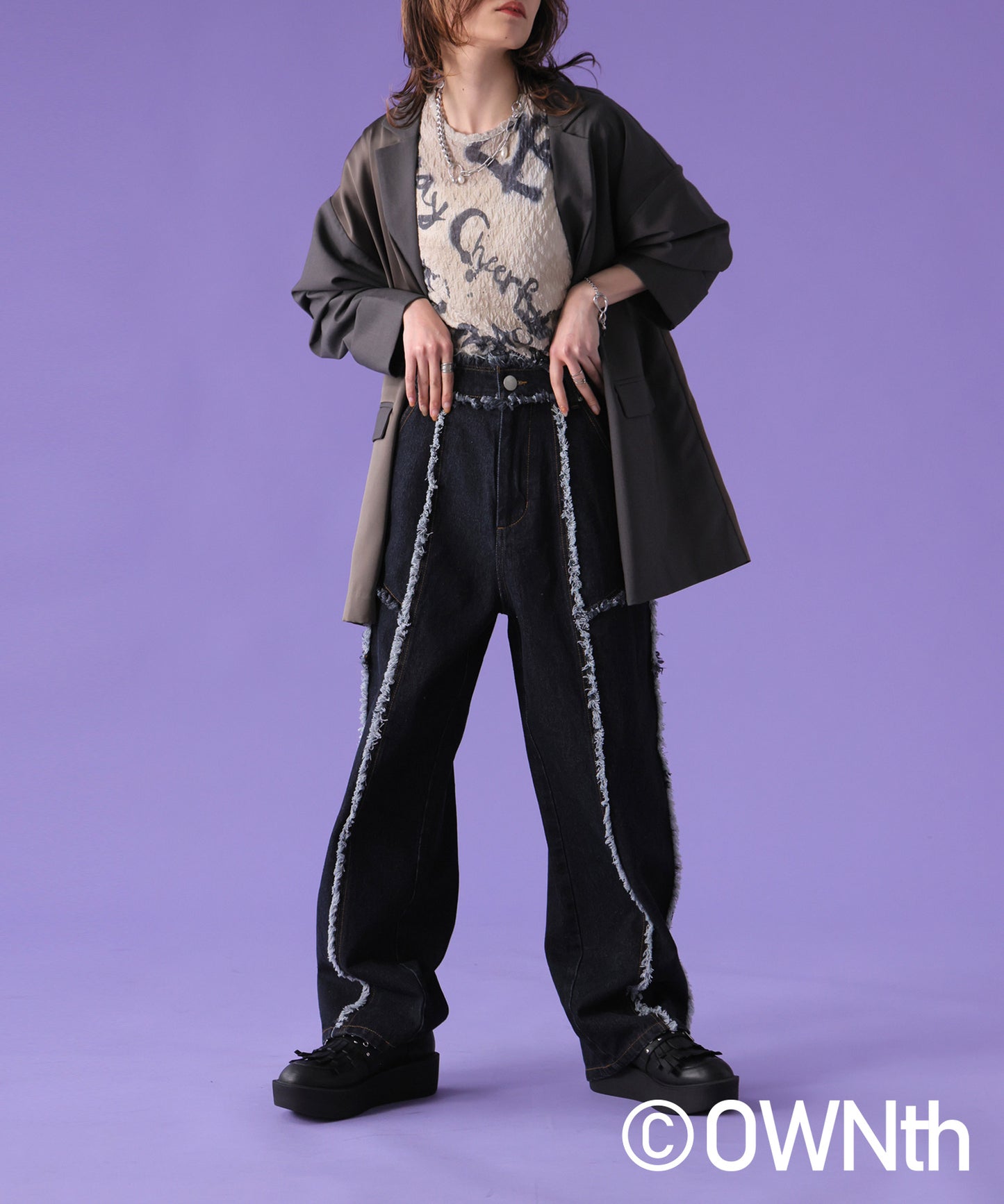 Back Design Switching Jacket