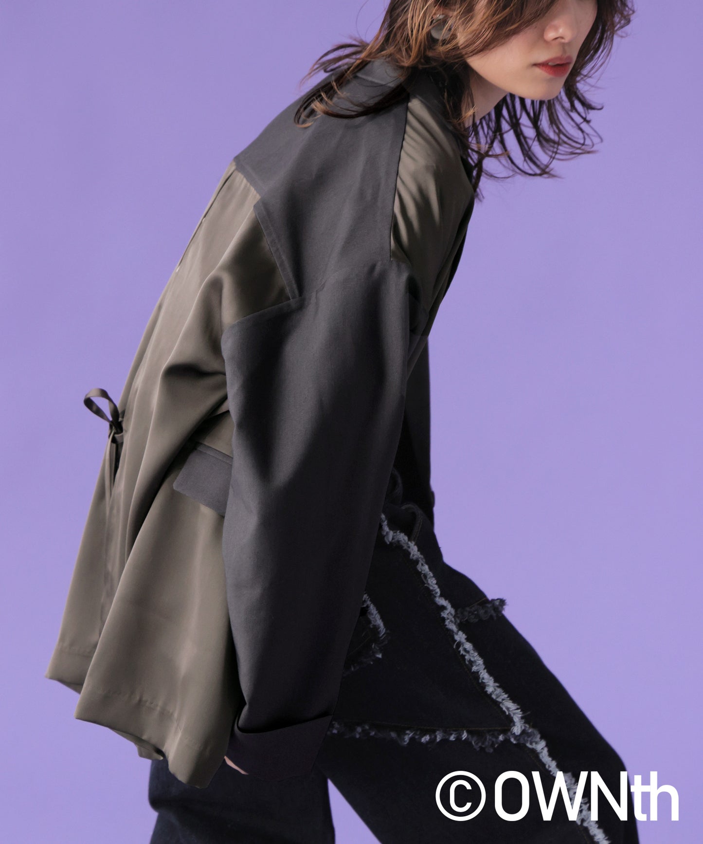 Back Design Switching Jacket