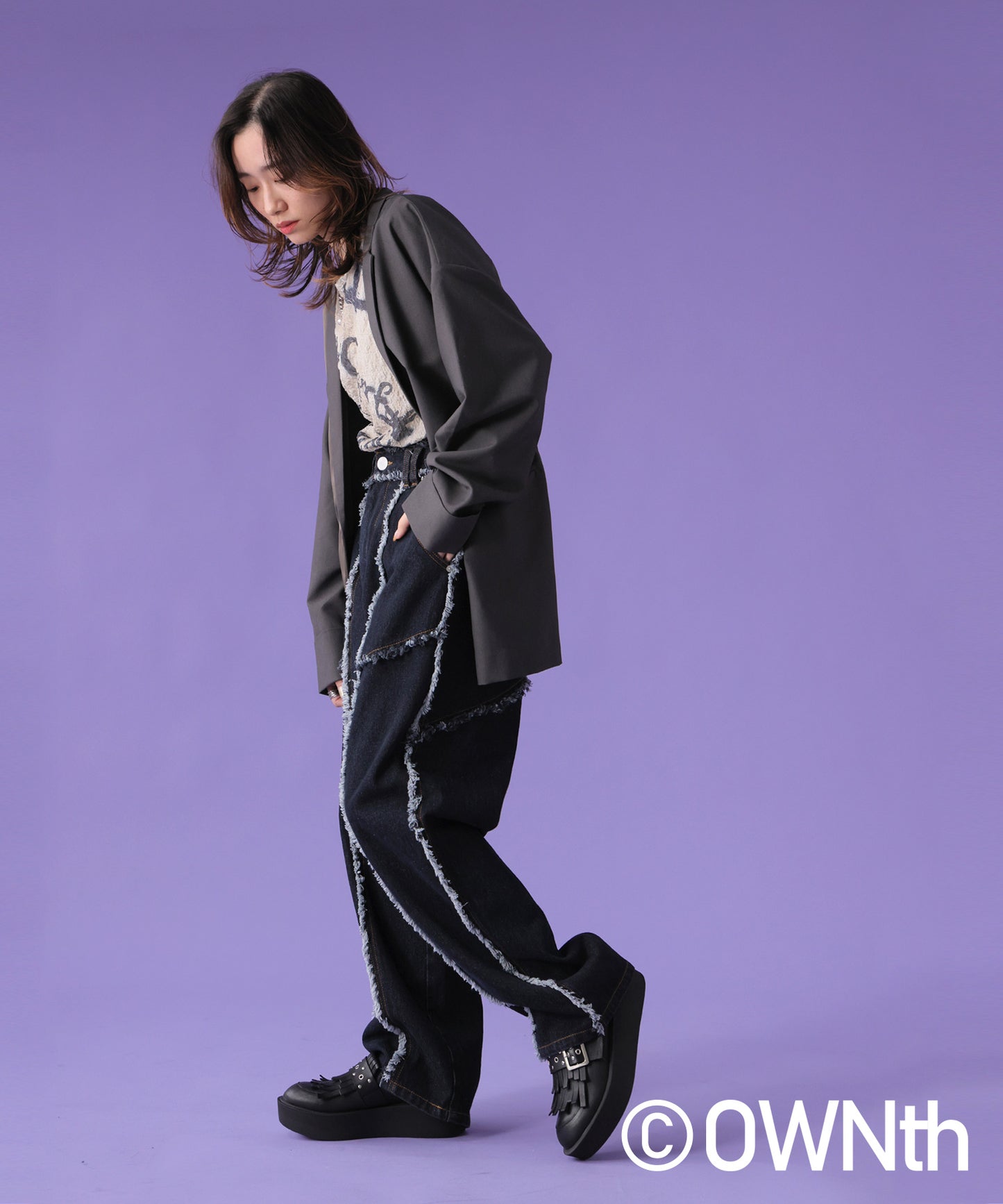 Back Design Switching Jacket