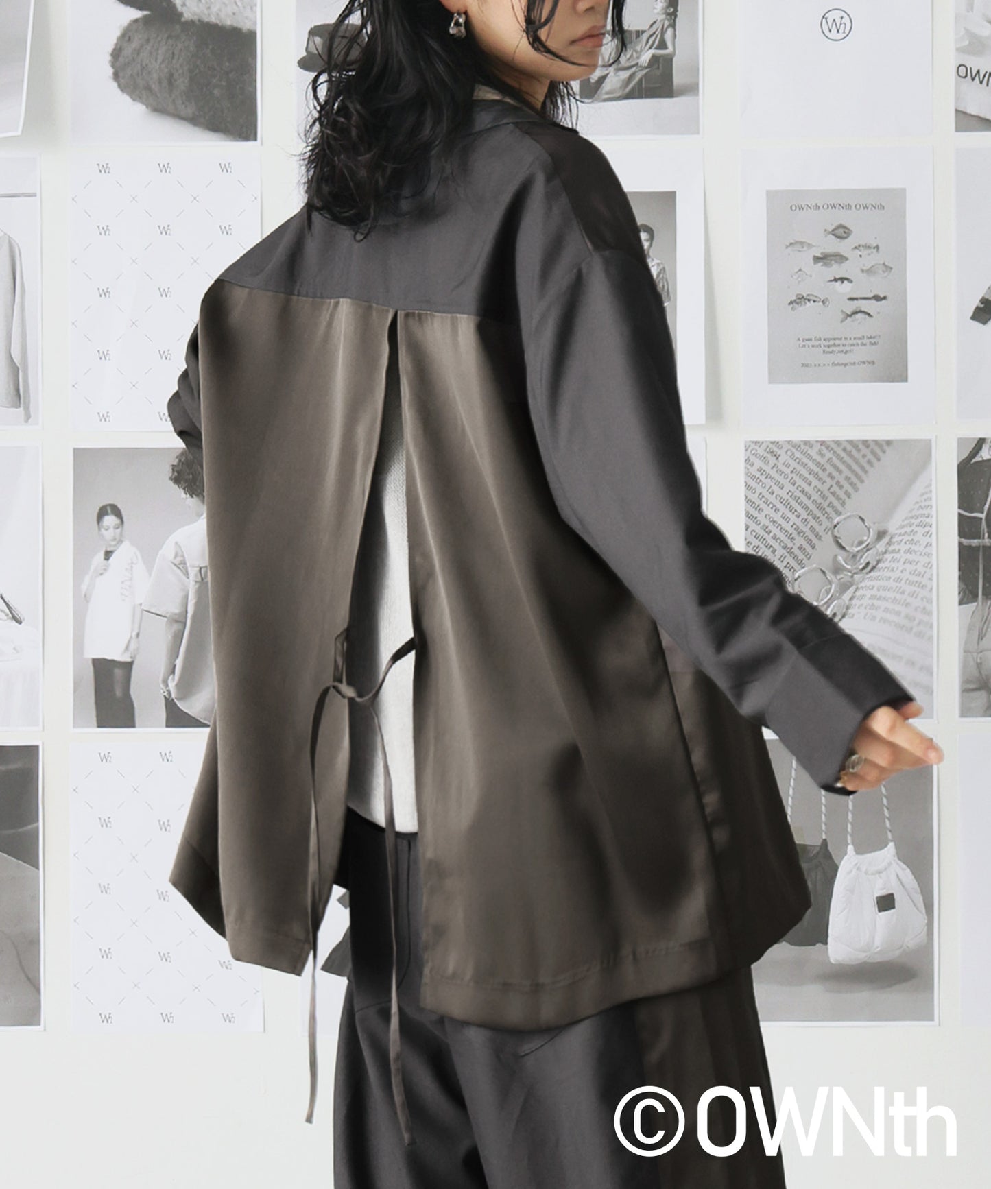 Back Design Switching Jacket