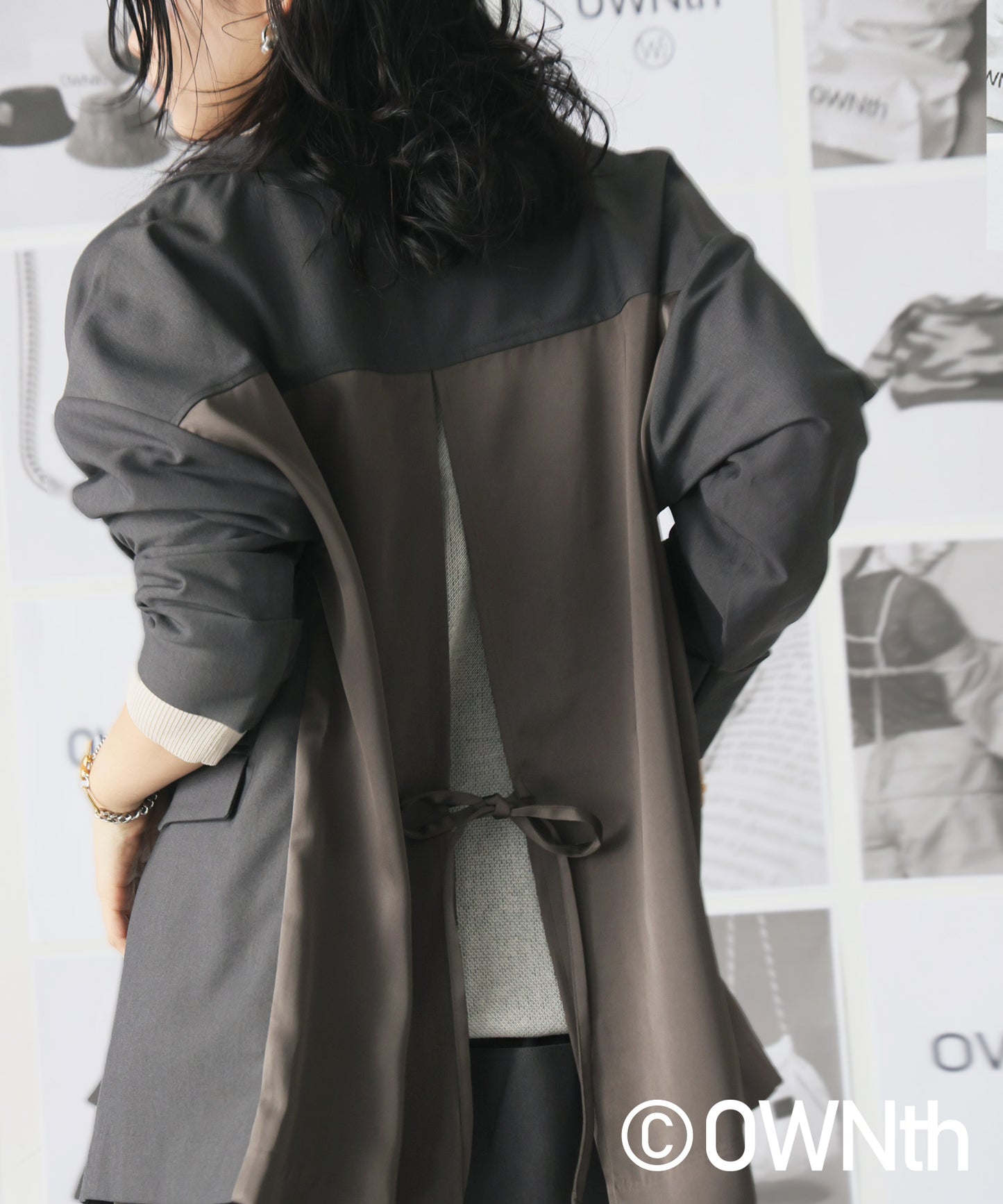 Back Design Switching Jacket