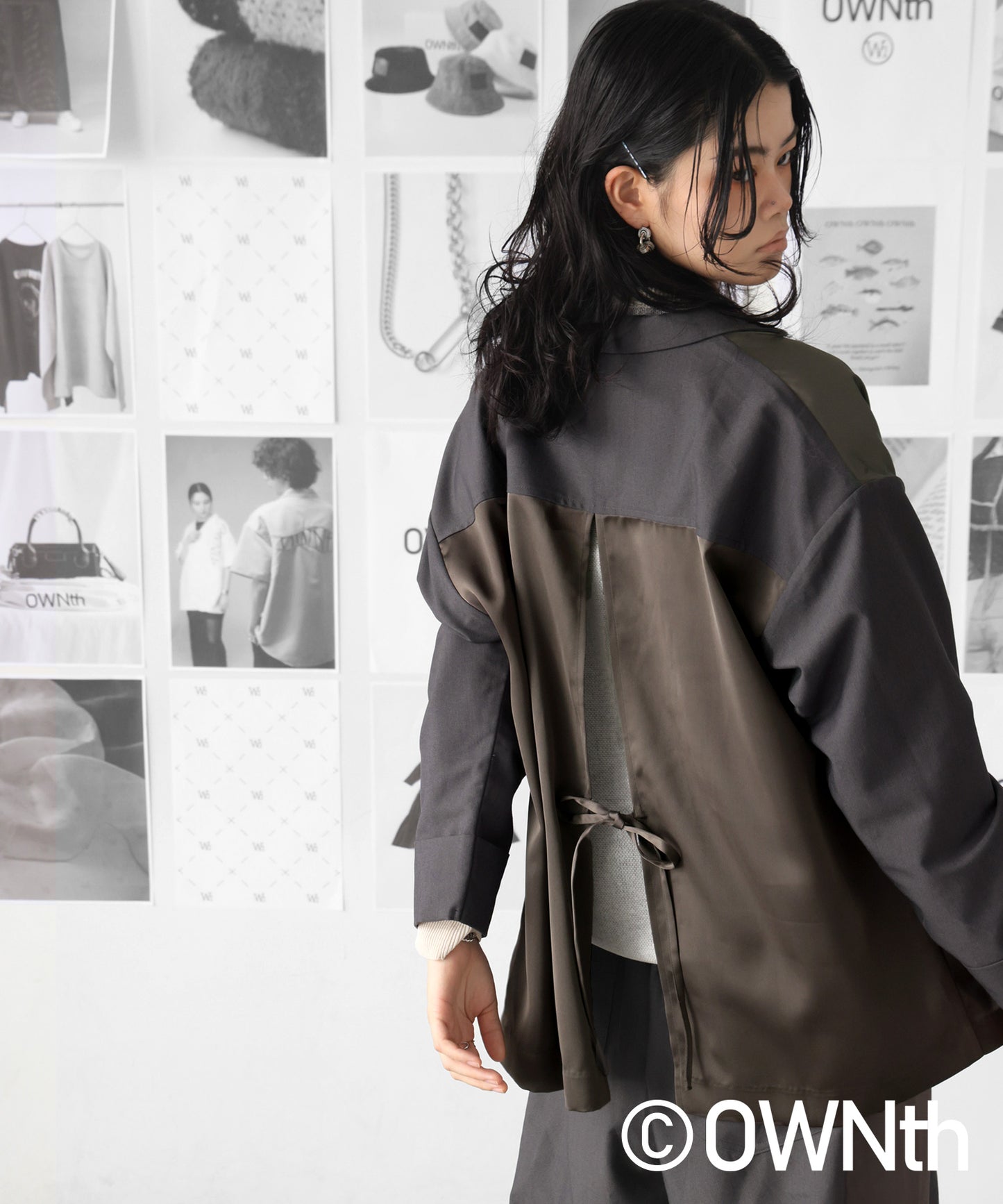 Back Design Switching Jacket