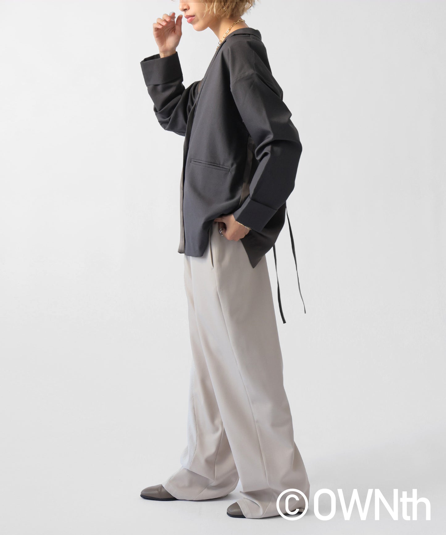 Back Design Switching Jacket