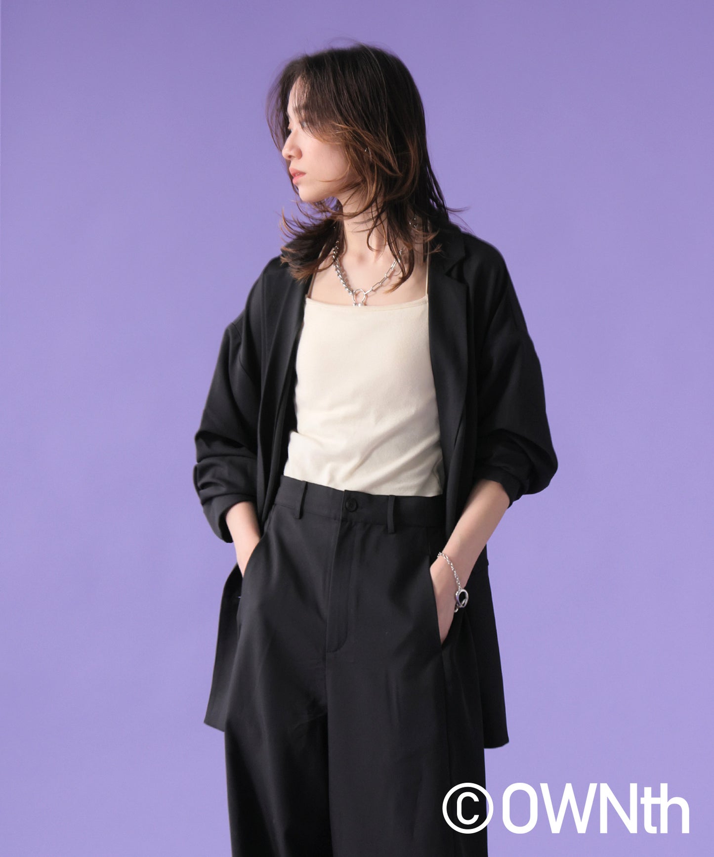 Back Design Switching Jacket