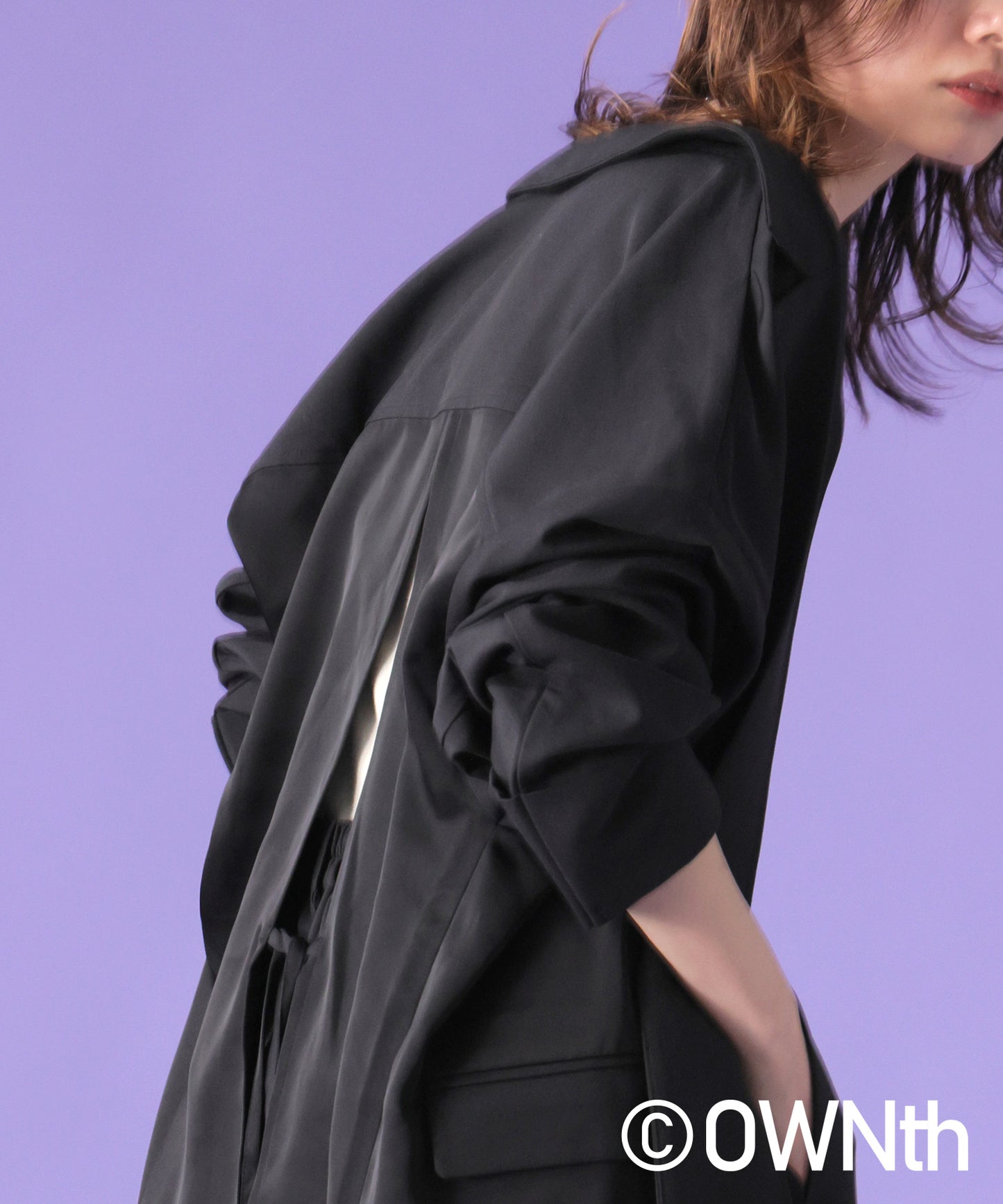 Back Design Switching Jacket