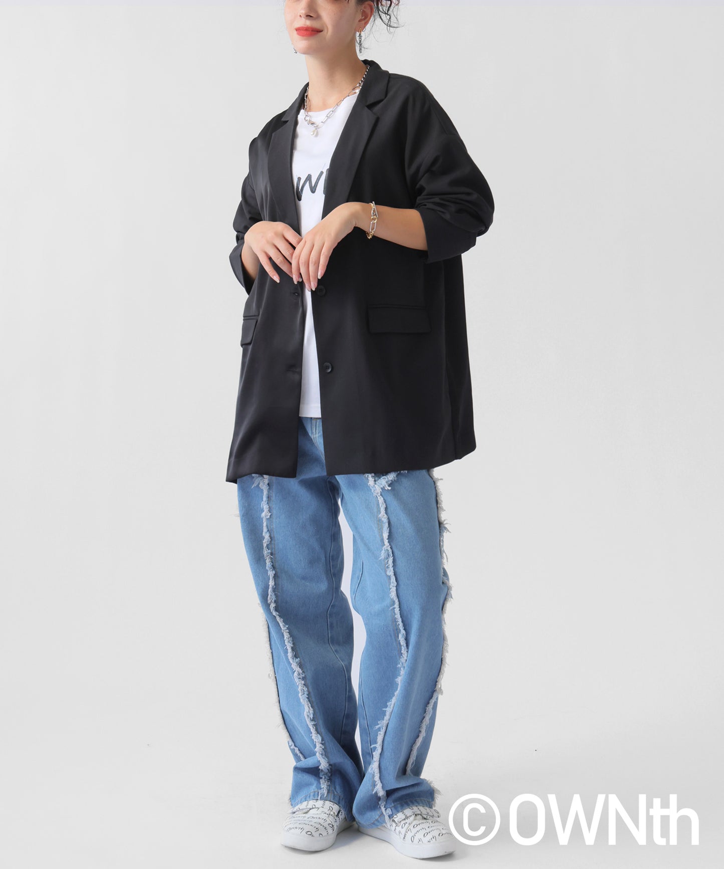 Back Design Switching Jacket