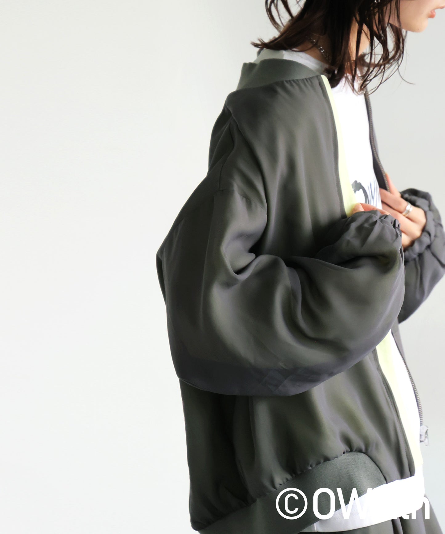 OWNth Sheer Blouson Ladies