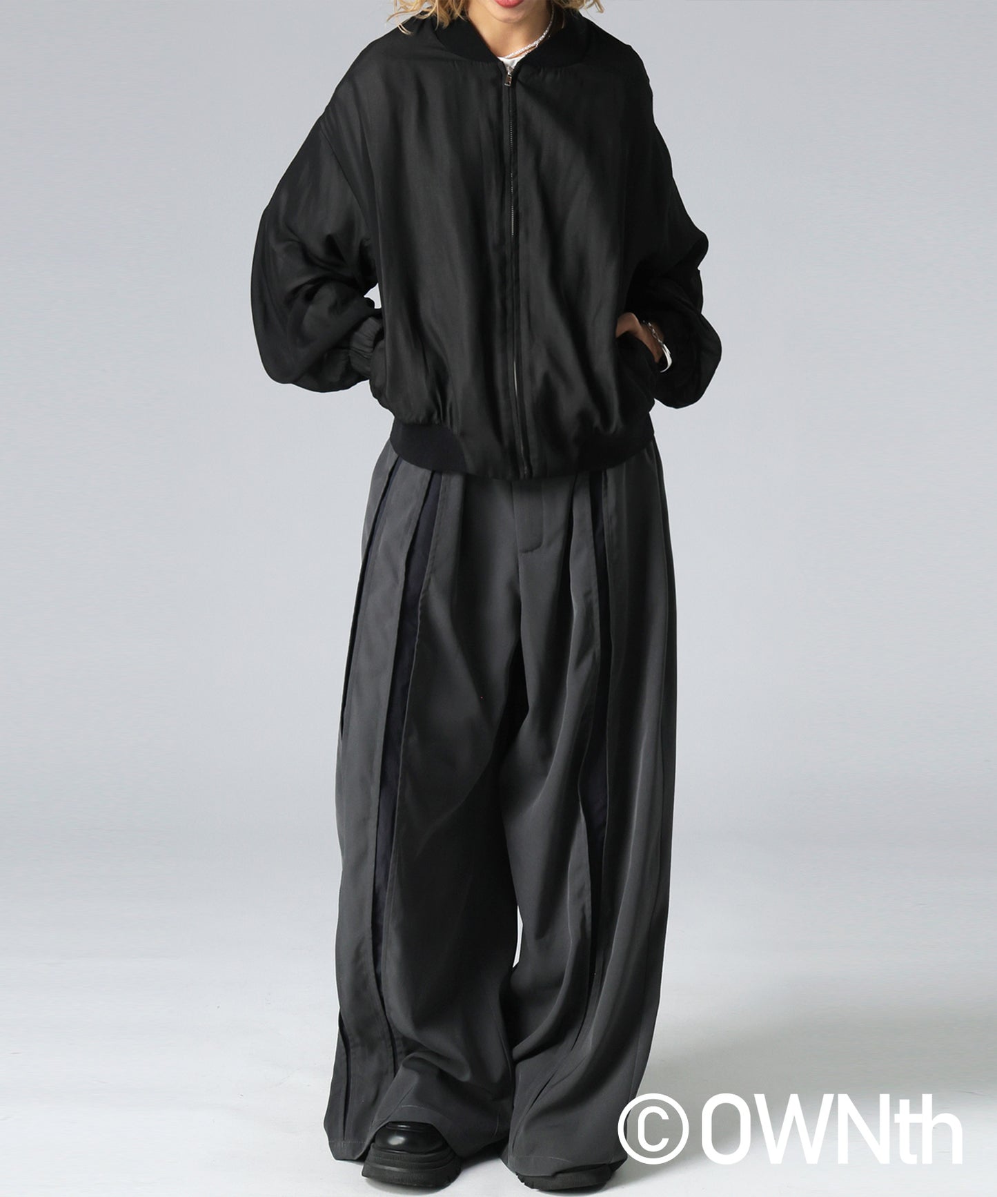 OWNth Sheer Blouson Ladies