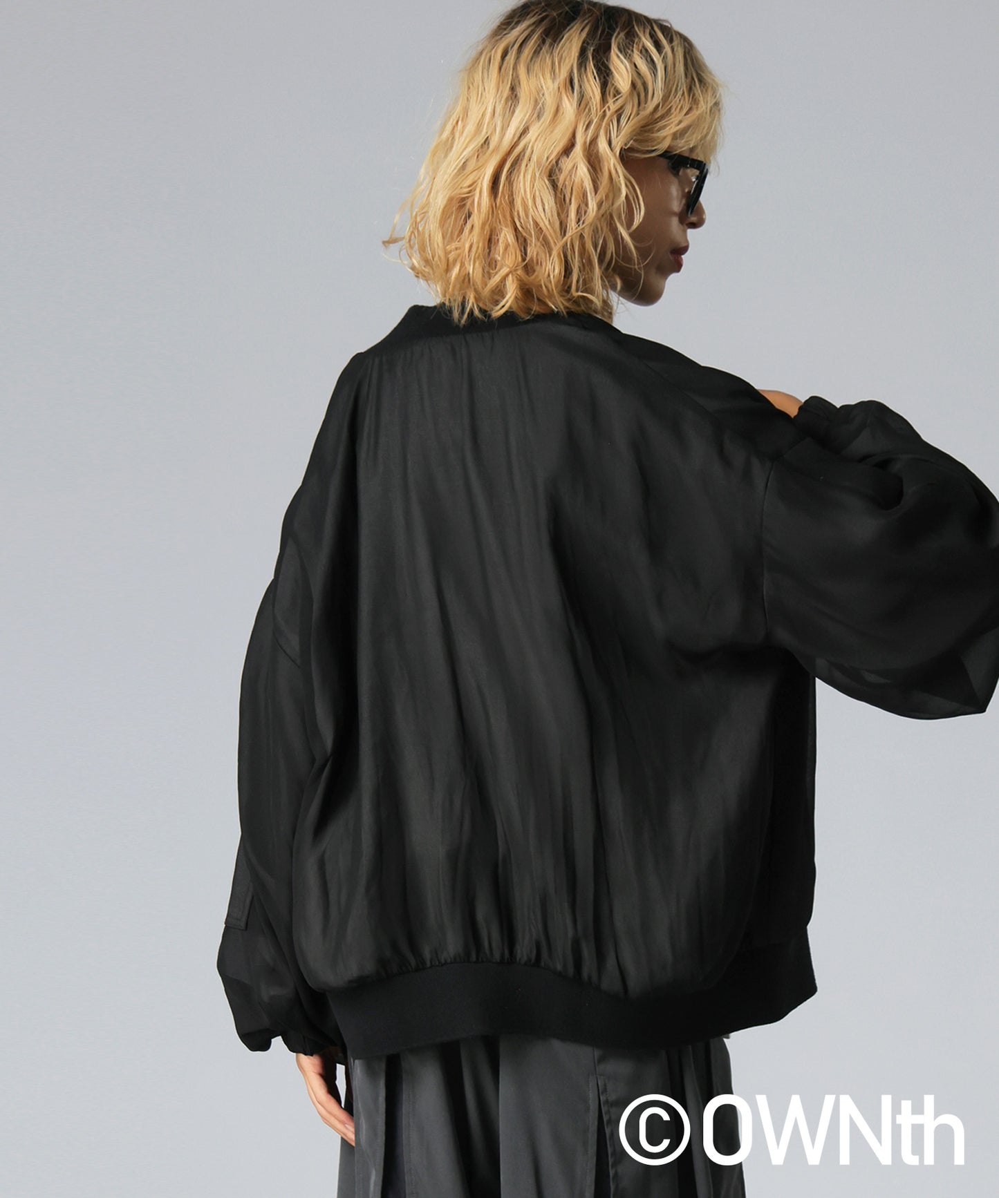 OWNth Sheer Blouson Ladies