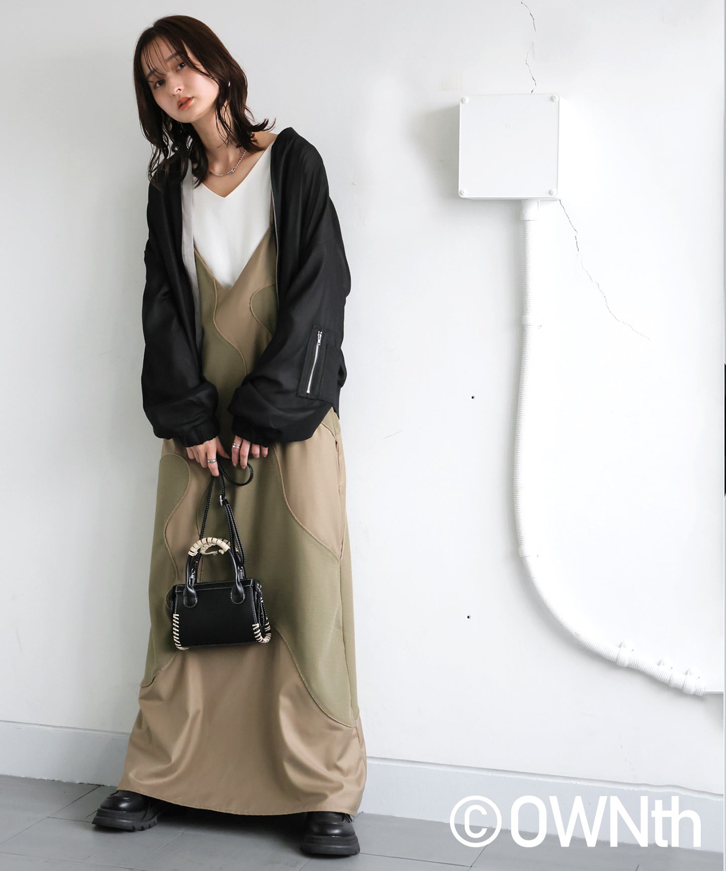 OWNth Sheer Blouson Ladies