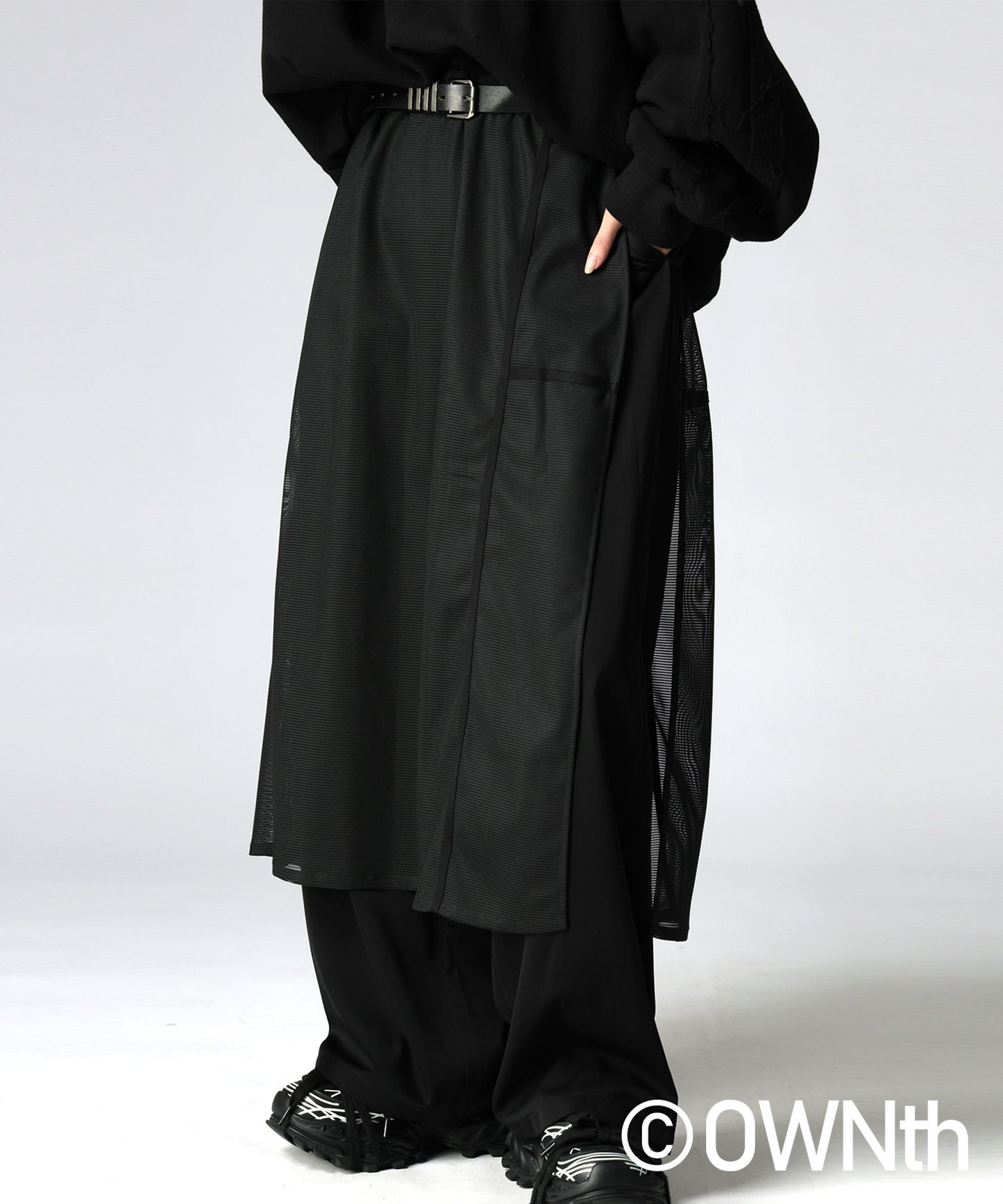 OWNth Mesh Wide Pants Ladies