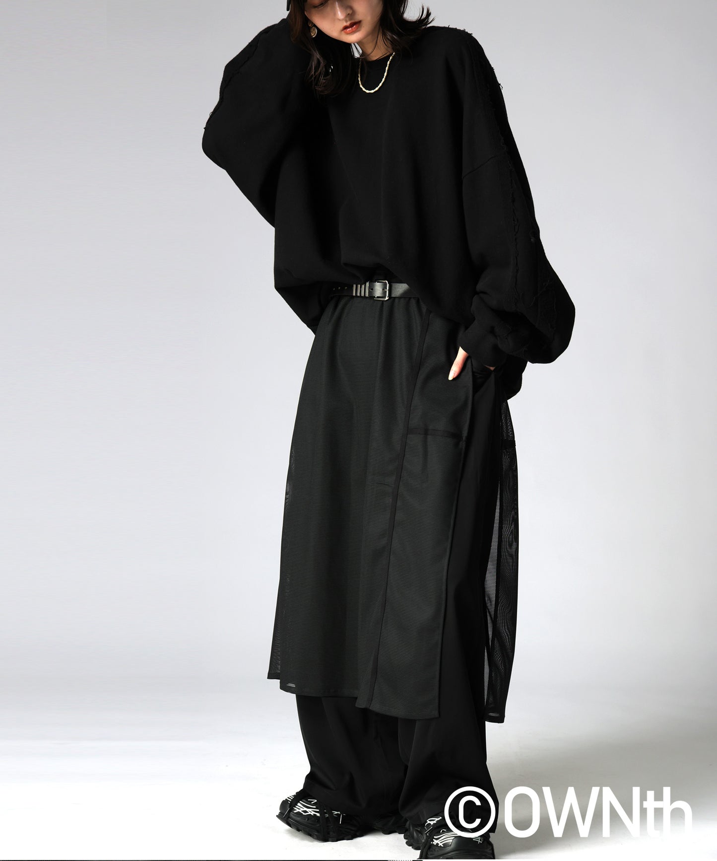 OWNth Mesh Wide Pants Ladies