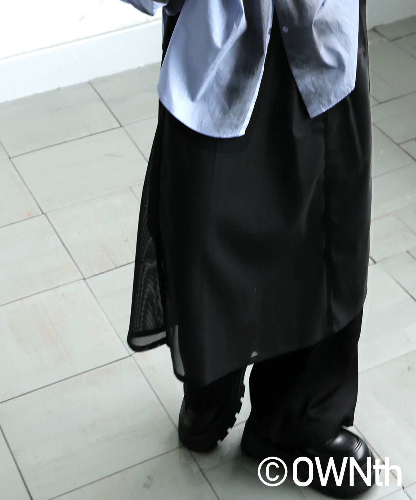 OWNth Mesh Wide Pants Ladies