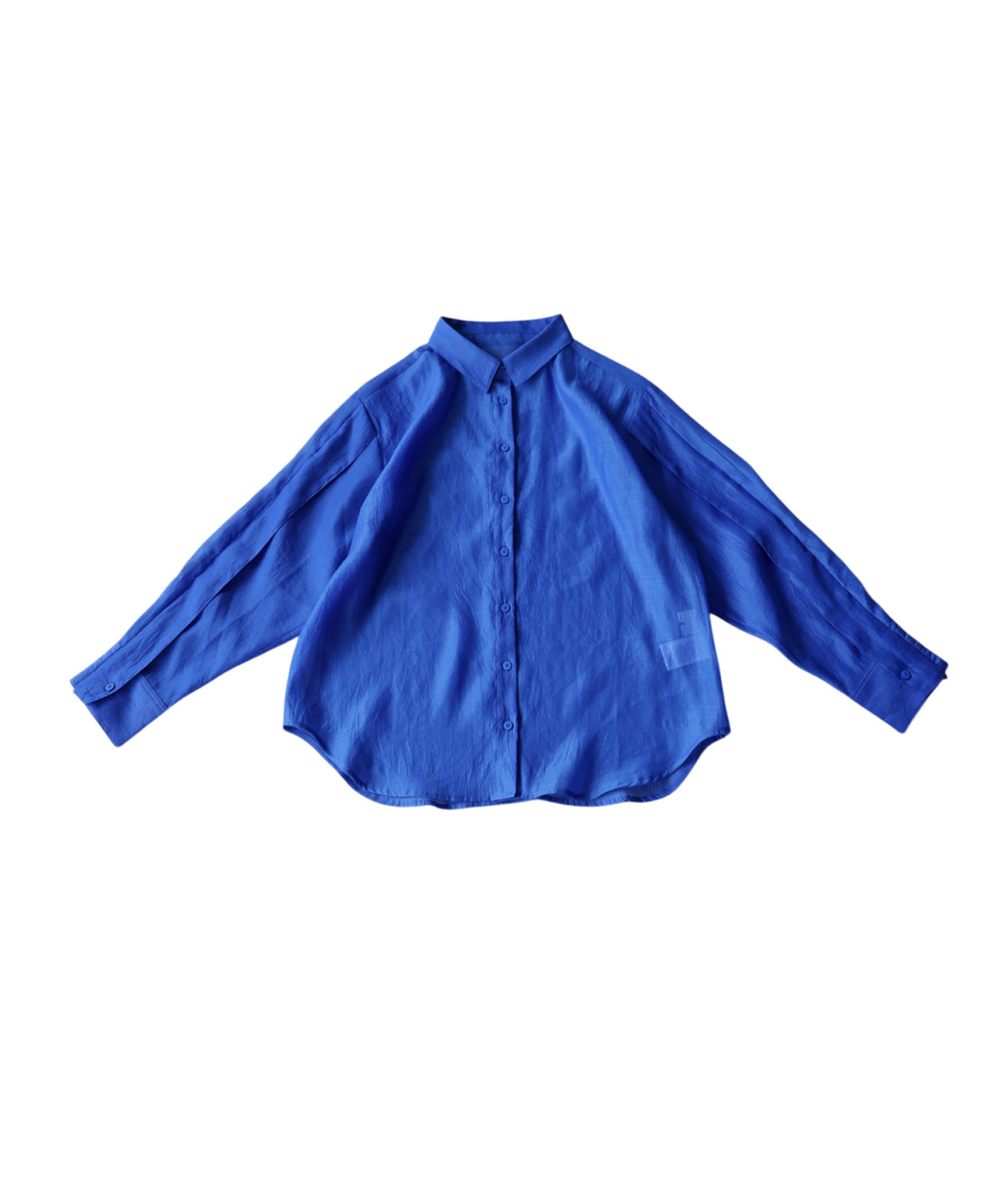 OWNth Zippered Sleeve Sheer Shirt Ladies