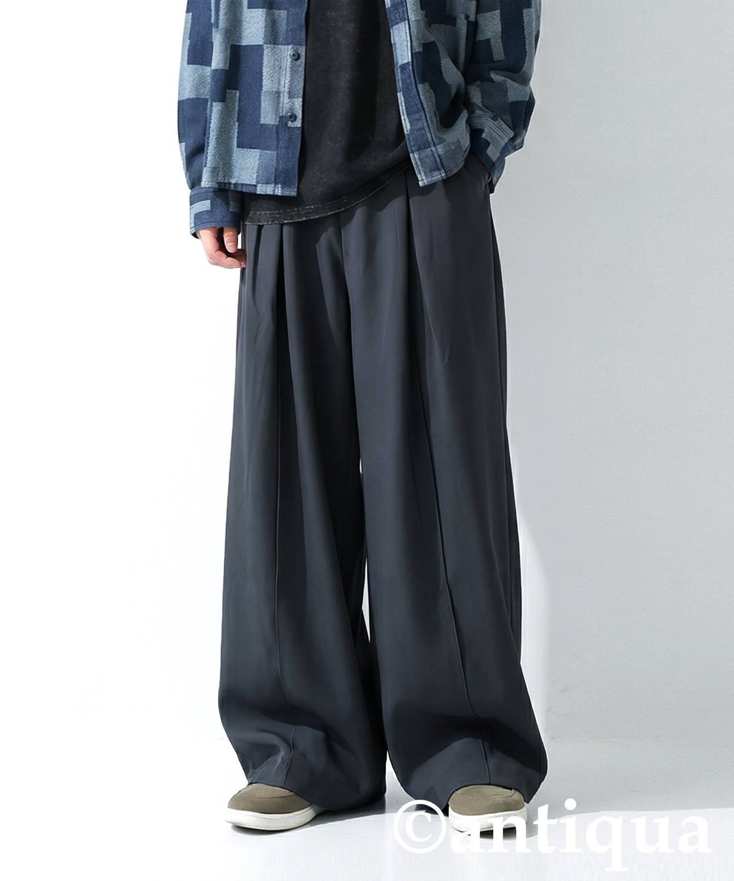 OWNth Tuck Wide Pants Men's