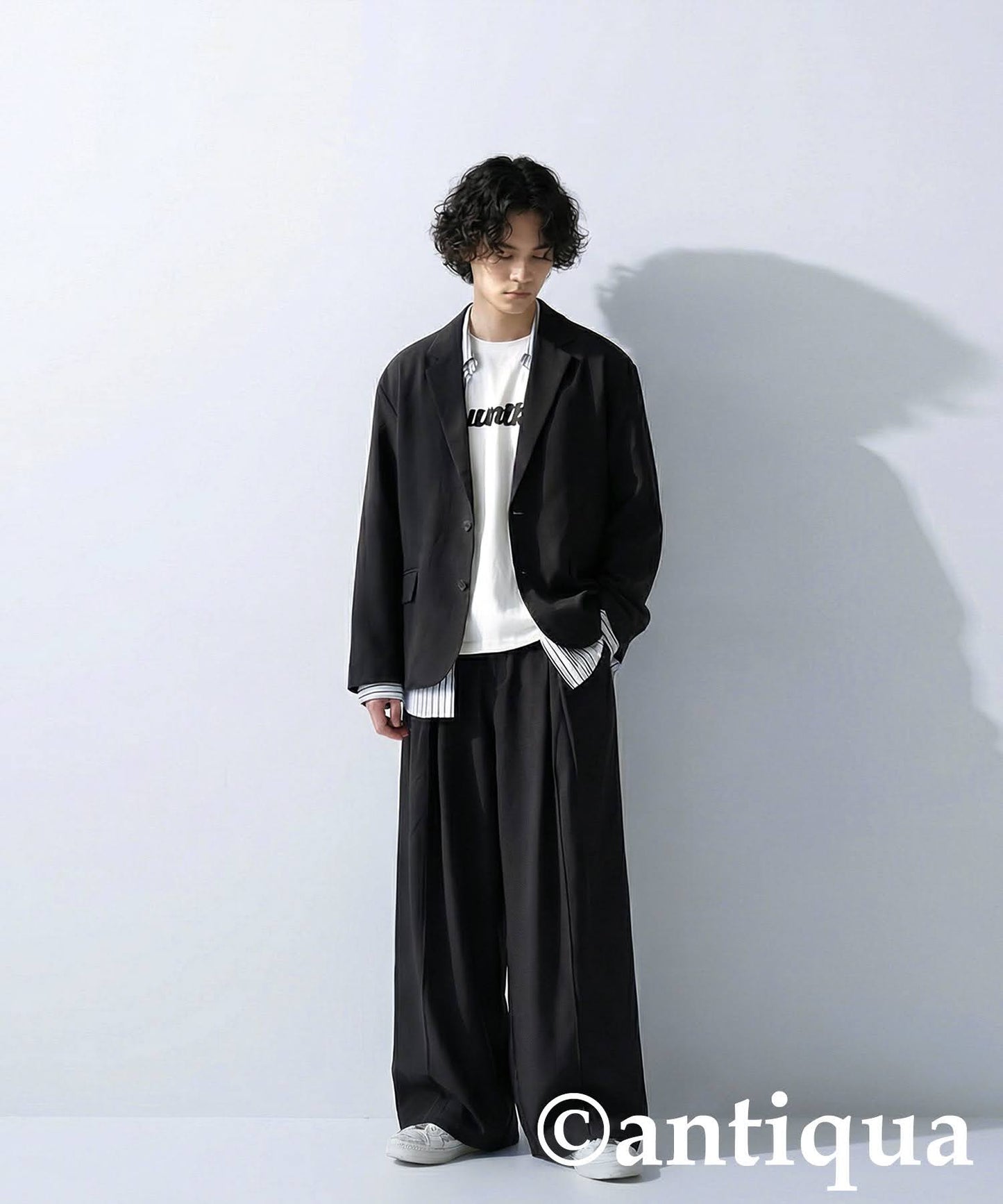 OWNth Tuck Wide Pants Men's