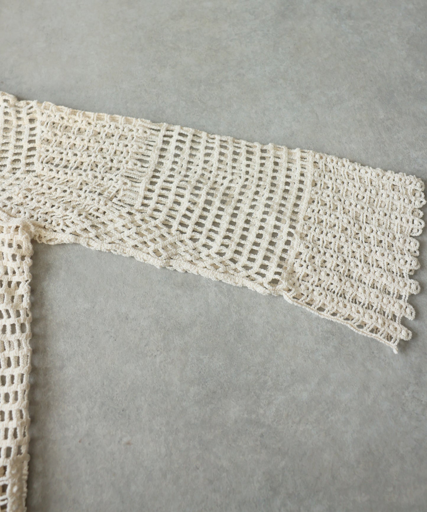 Openwork V-Neck Knit Sweater Ladies