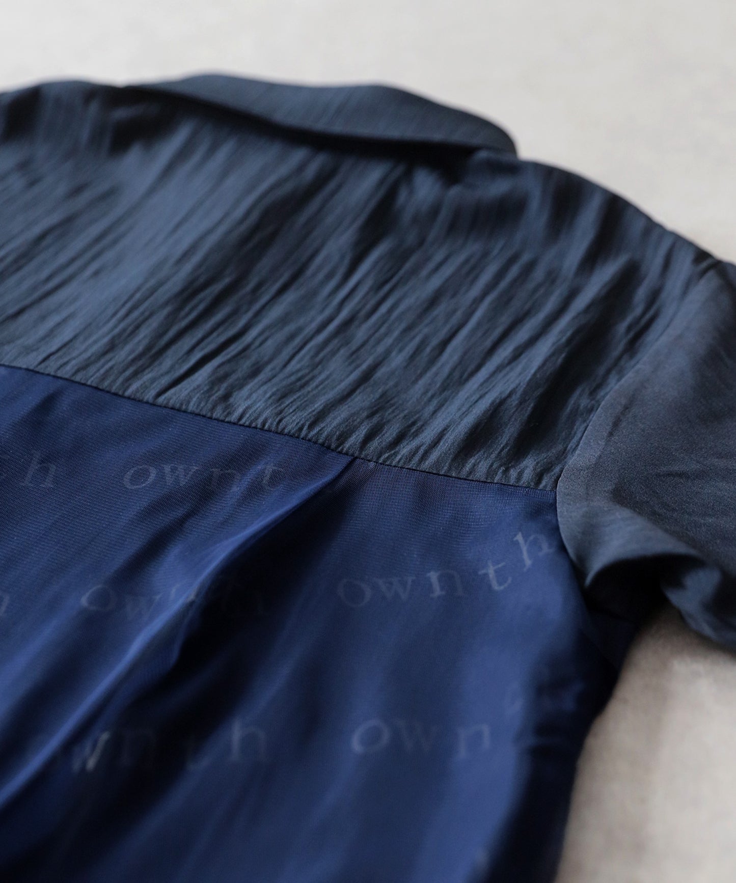 OWNth Tulle-Paneled Layered-Look Sheer Shirt Ladies