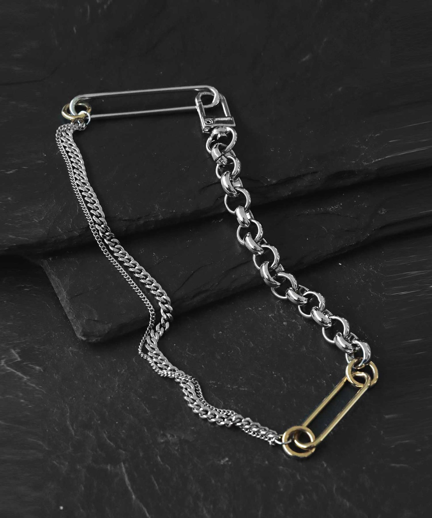 Strap Chain Design Necklace  Ladies