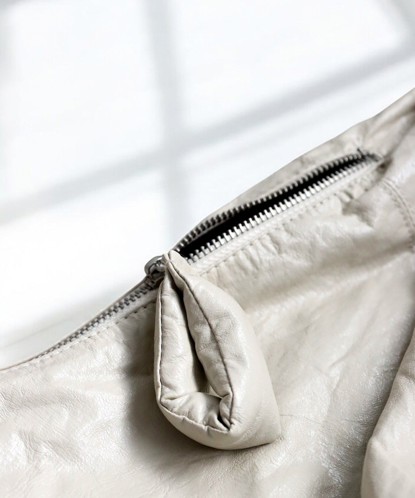 OWNth Unisex Faux Leather Round Shoulder Bag