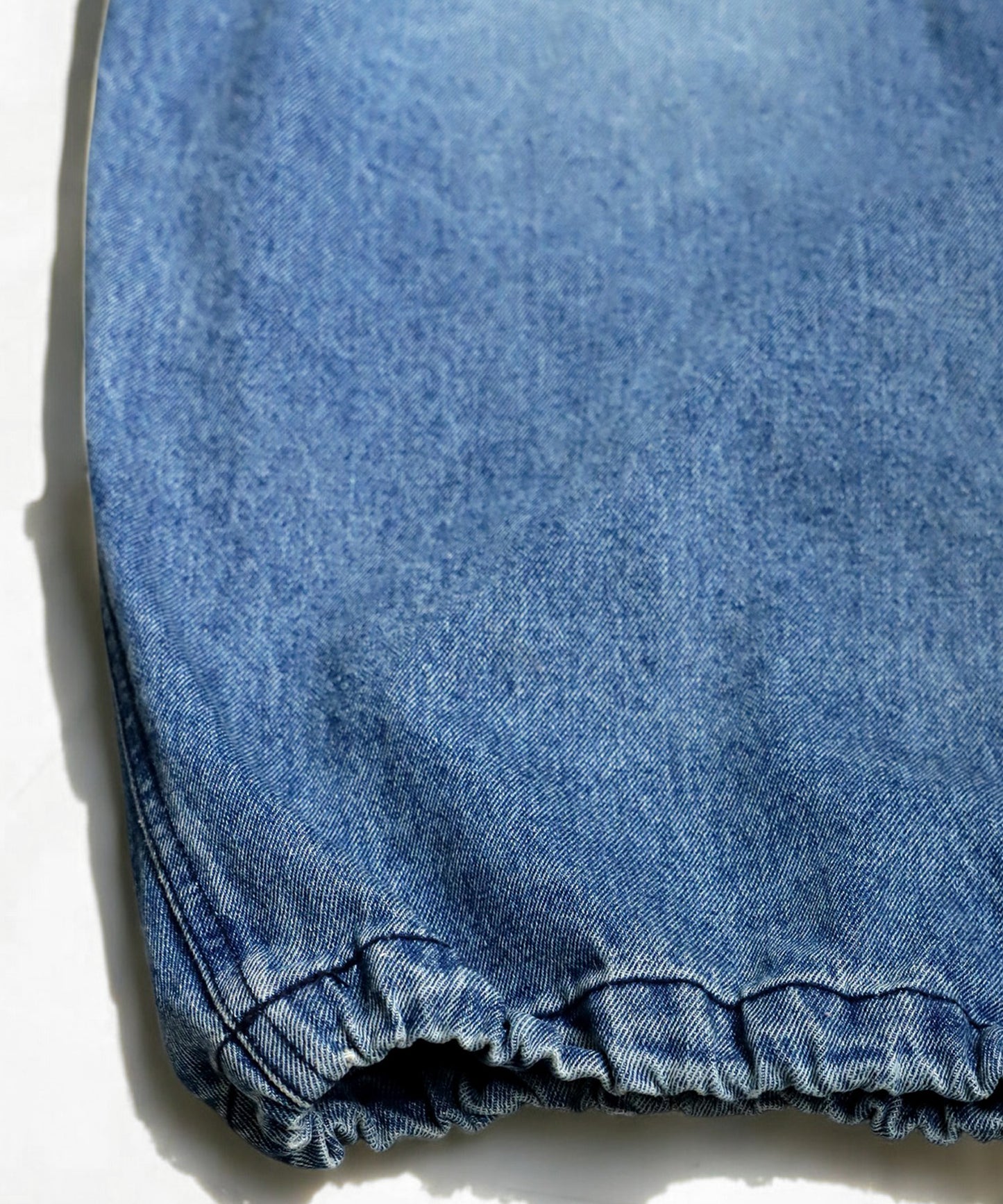 OWNth Ladies Drawstring Design Denim Balloon Pants