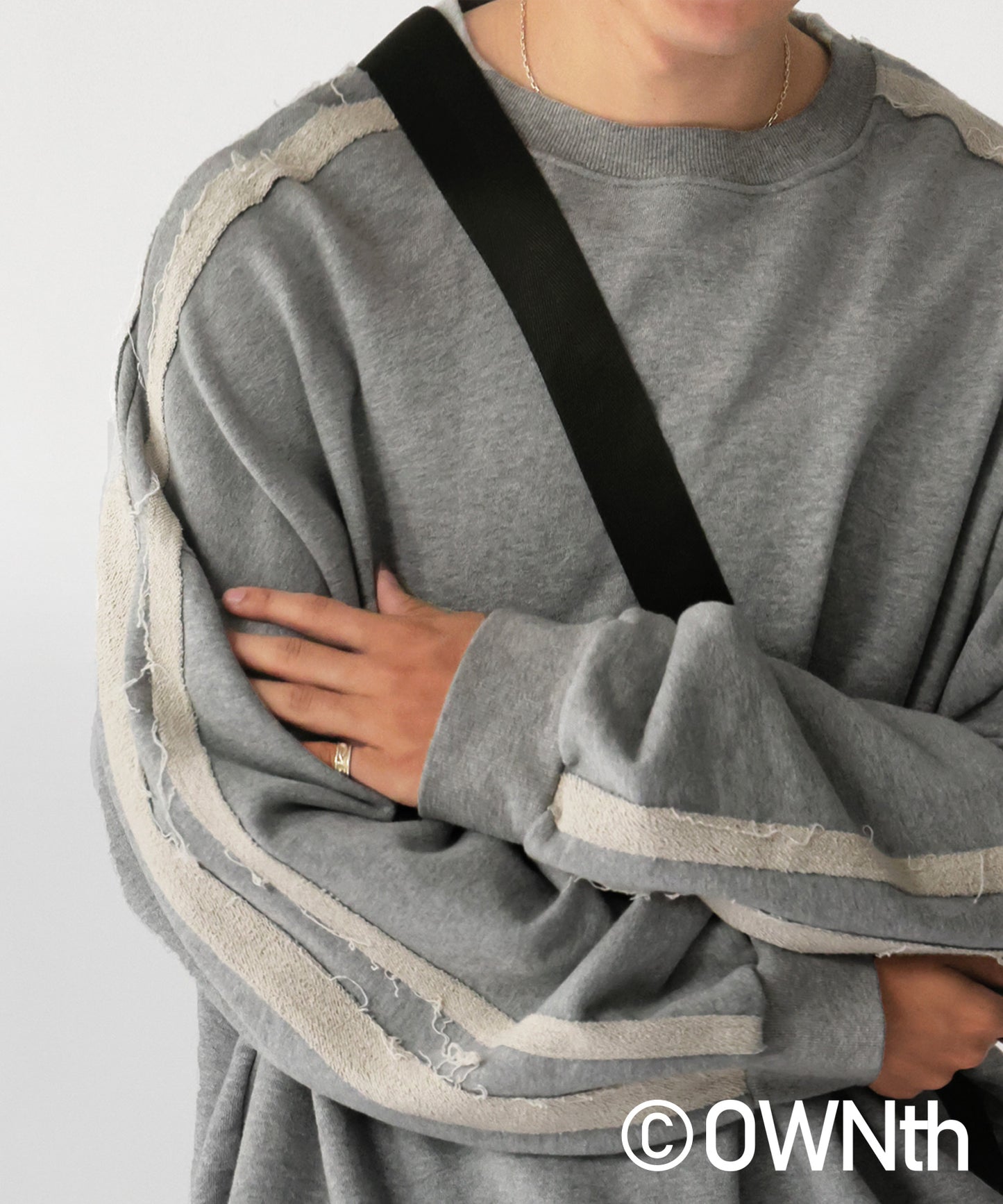 OWNth Color-Scheme Line Sweatshirt Men's