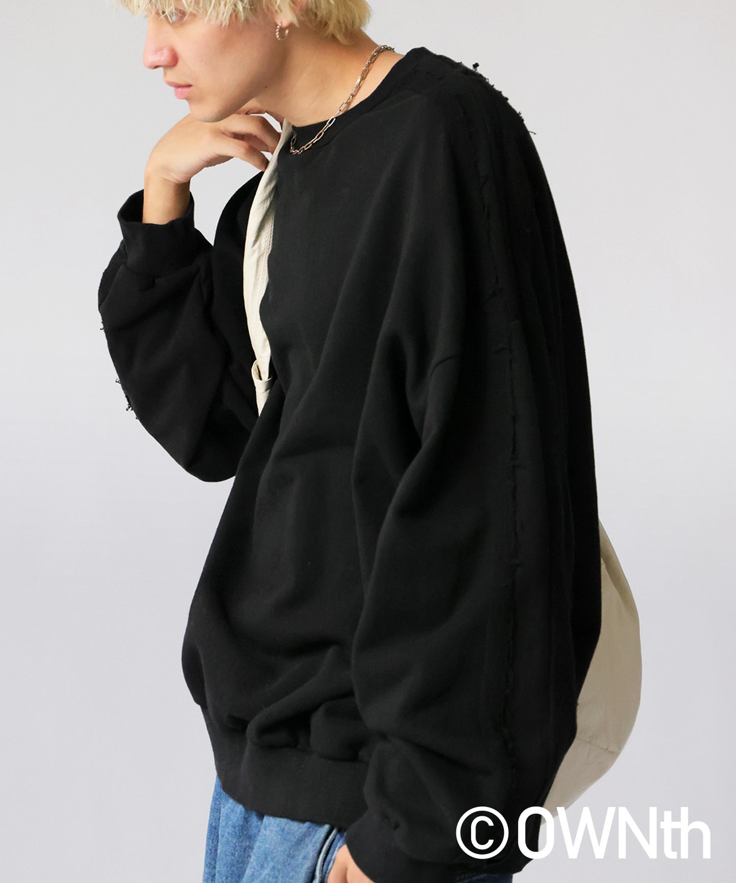 OWNth Color-Scheme Line Sweatshirt Men's