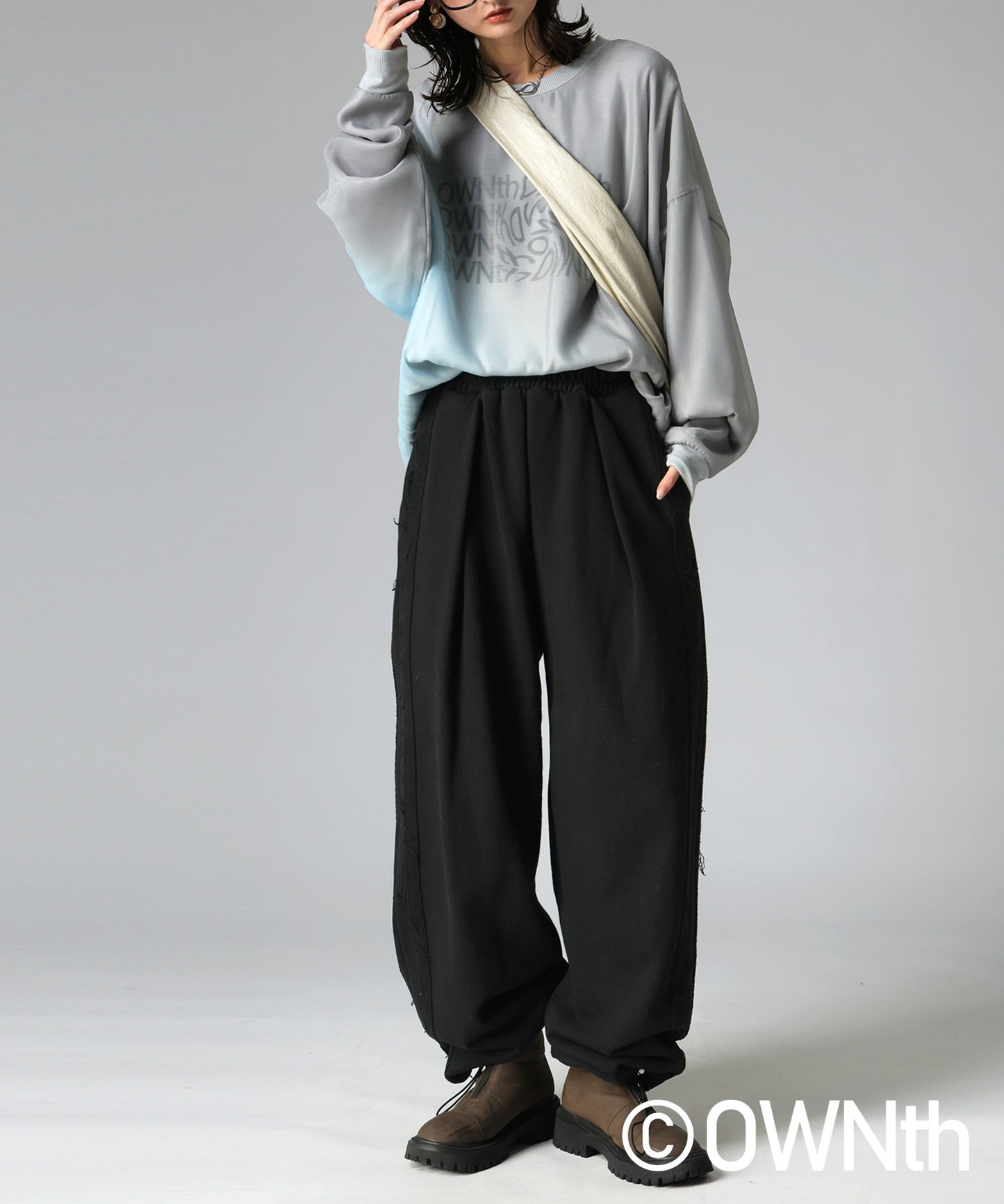 OWNth Side-Lined Fleece Sweatpants Ladies