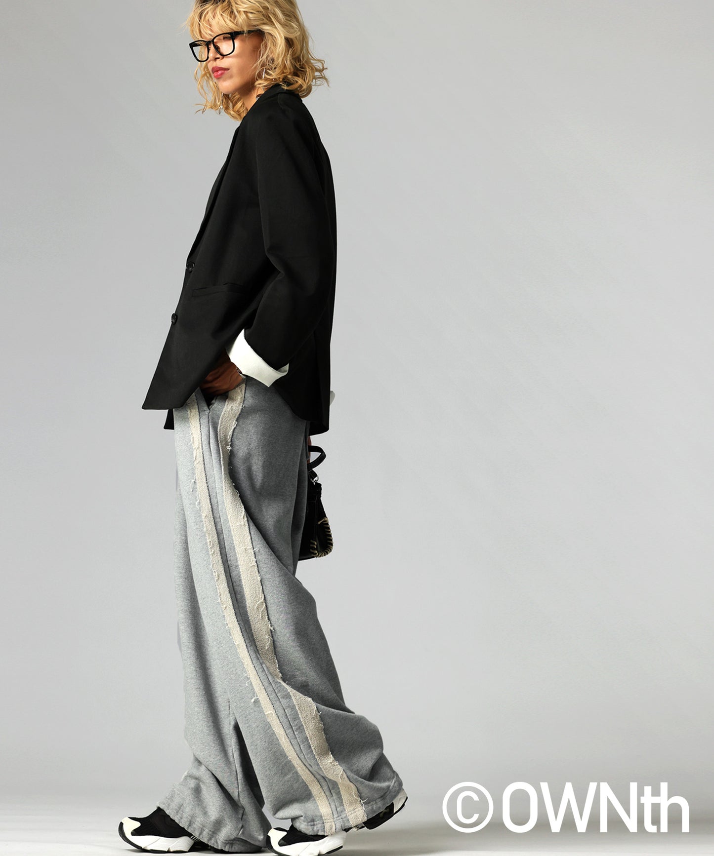 OWNth Side-Lined Fleece Sweatpants Ladies