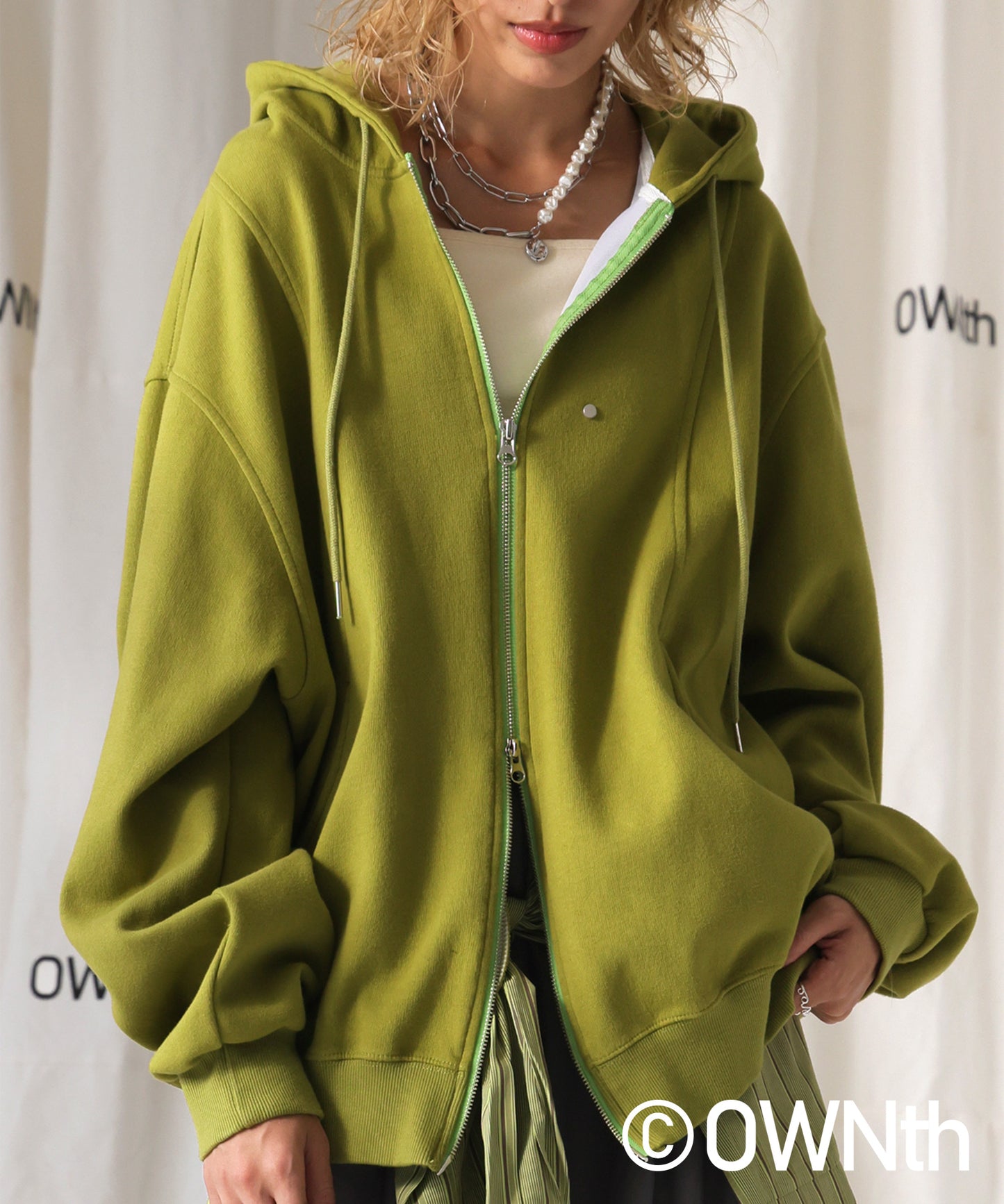 OWNth Double Zip Hoodie Unisex