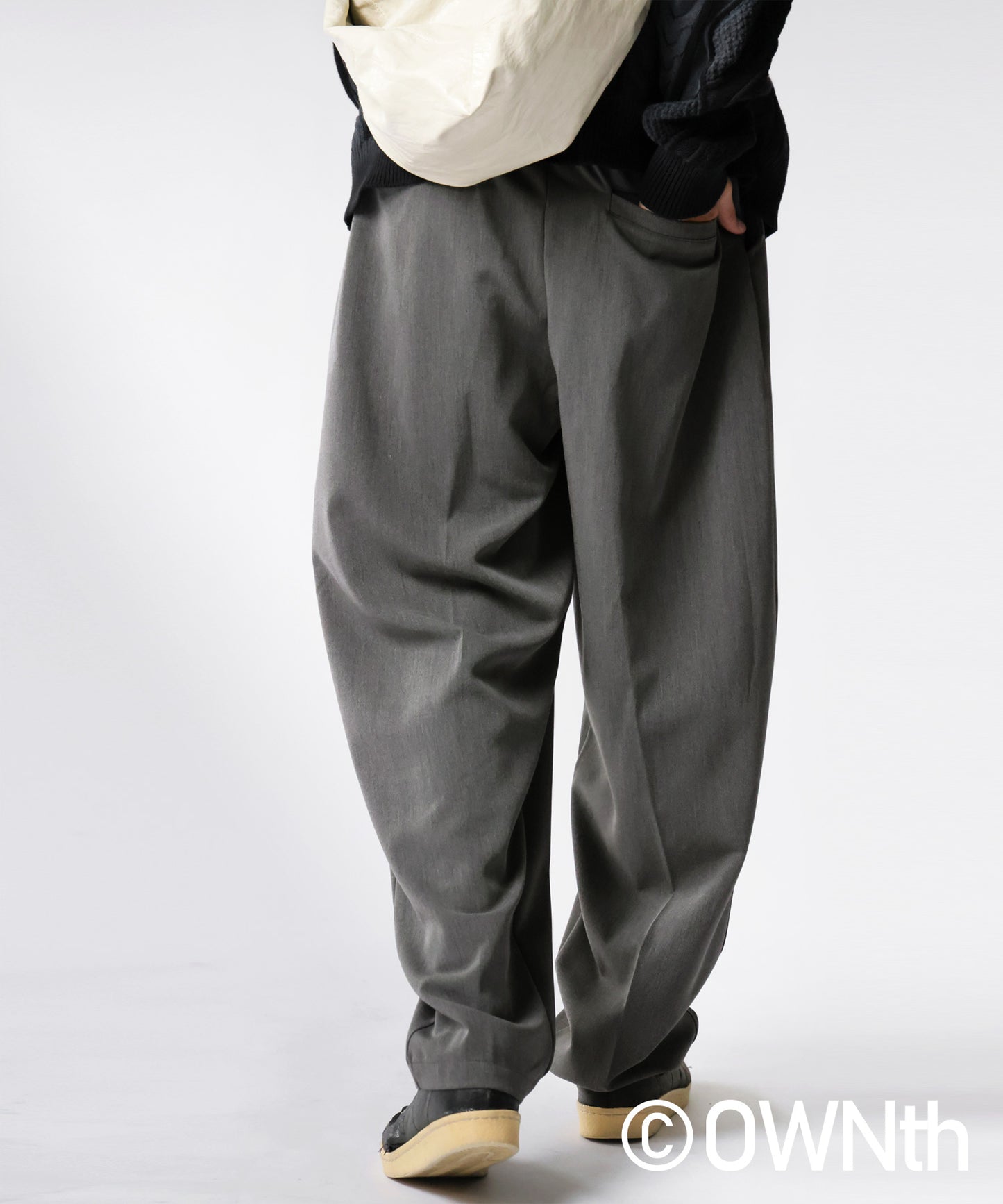 OWNth Two-Pleat Wide Pants Men's