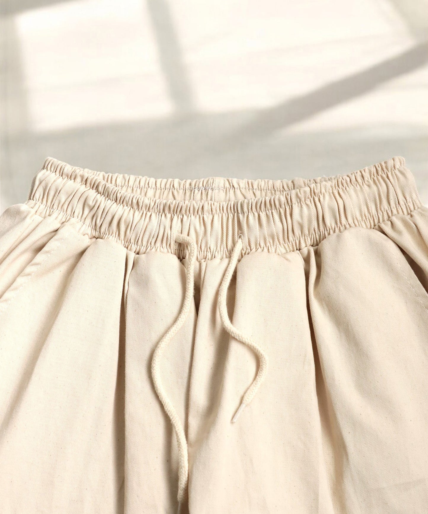 OWNth Ladies Tucked Circus Pants With Drawstring Hem Design