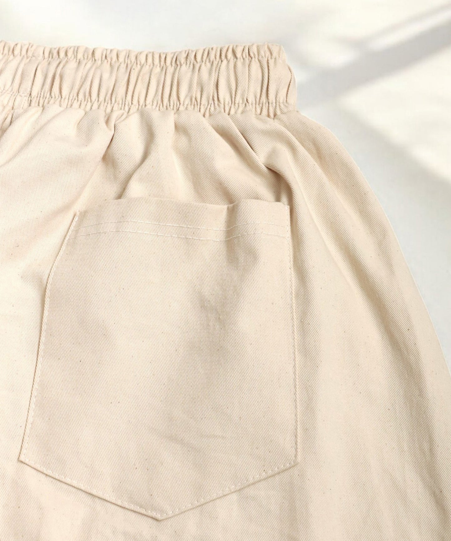 OWNth Ladies Tucked Circus Pants With Drawstring Hem Design