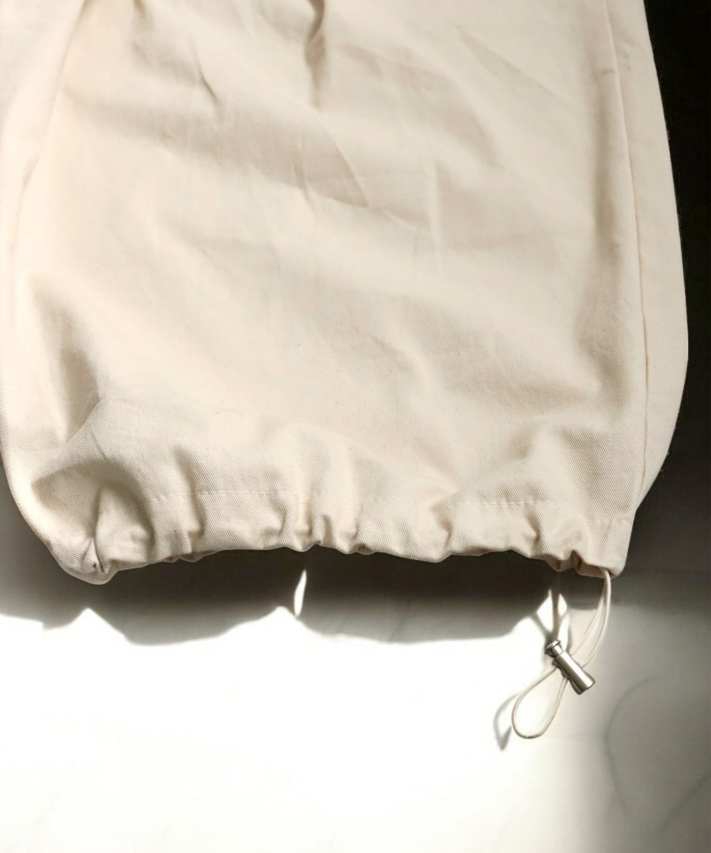 OWNth Ladies Tucked Circus Pants With Drawstring Hem Design