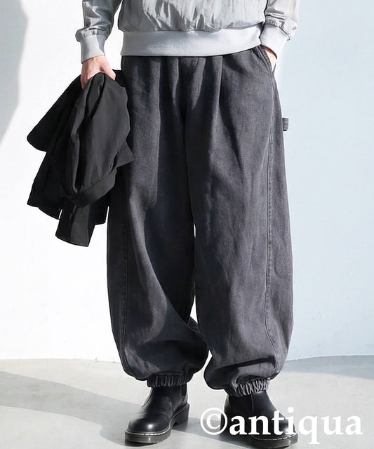 Denim Balloon Pants Men's