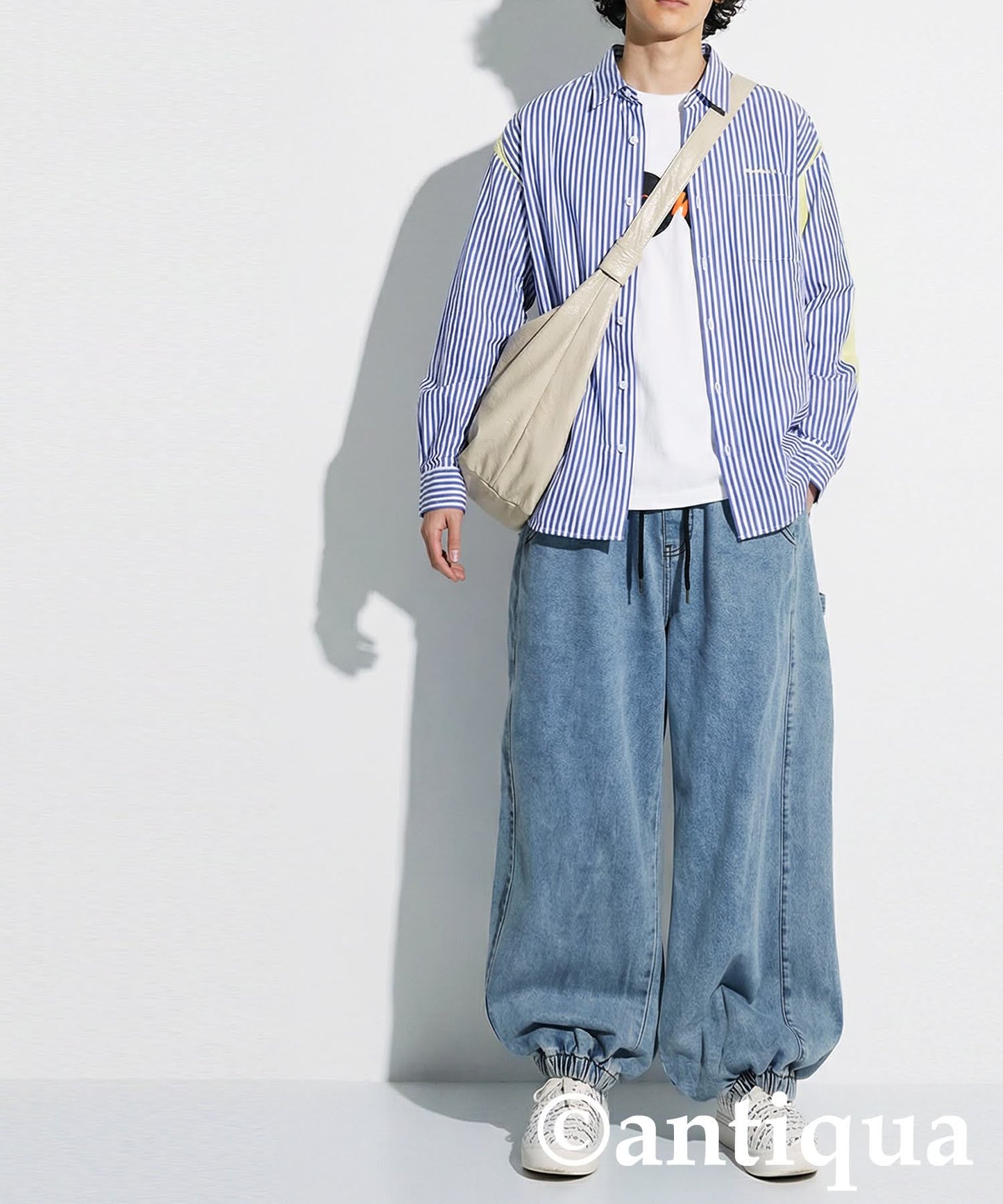 Denim Balloon Pants Men's