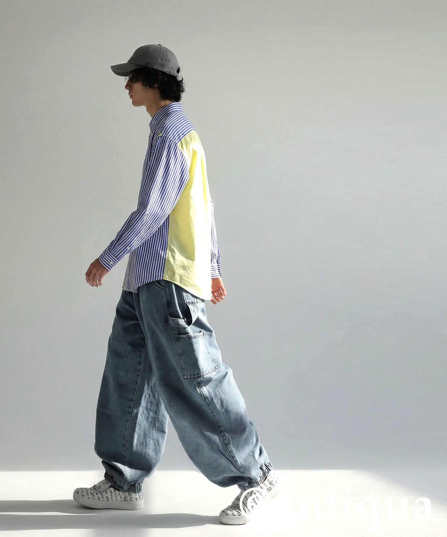 Denim Balloon Pants Men's