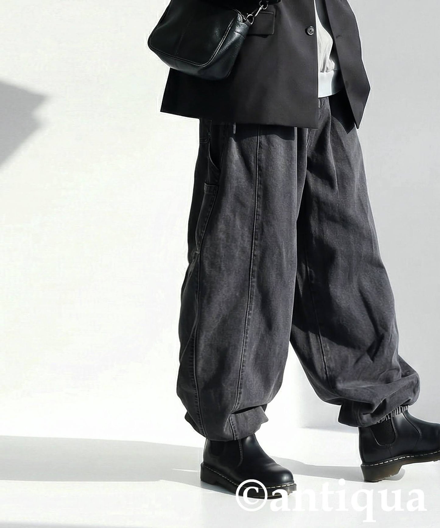 Denim Balloon Pants Men's