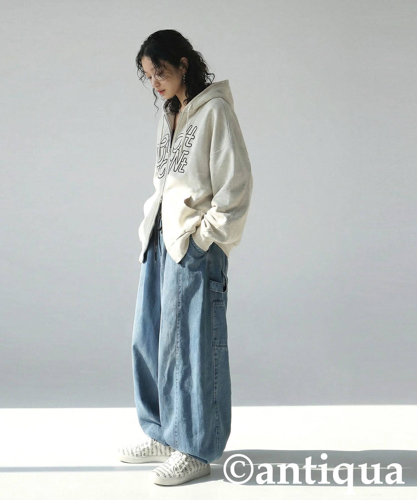 Denim Balloon Pants Ladies