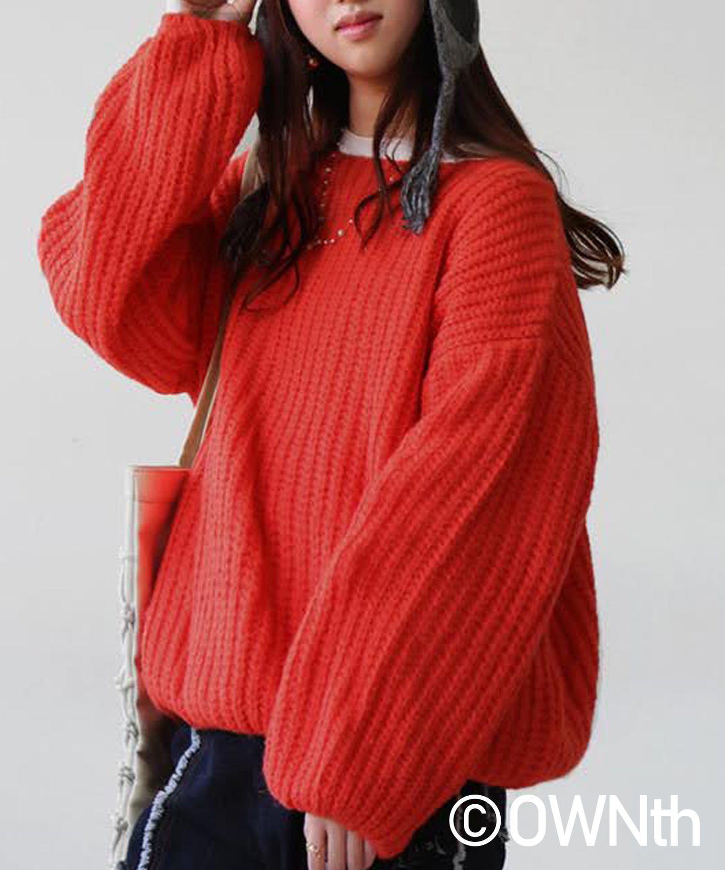 OWNth Ribbed Knit Top Ladies