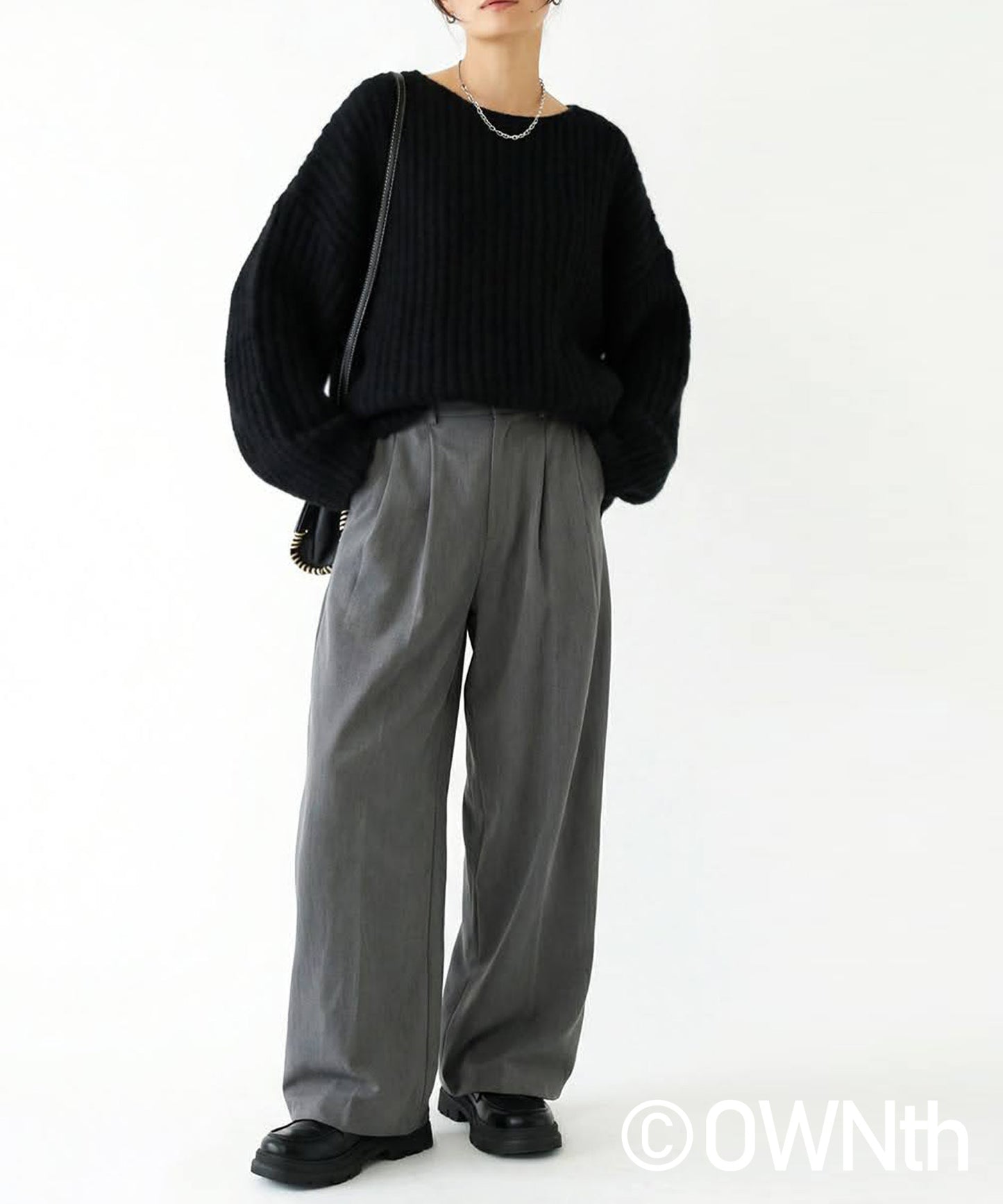 OWNth Ribbed Knit Top Ladies