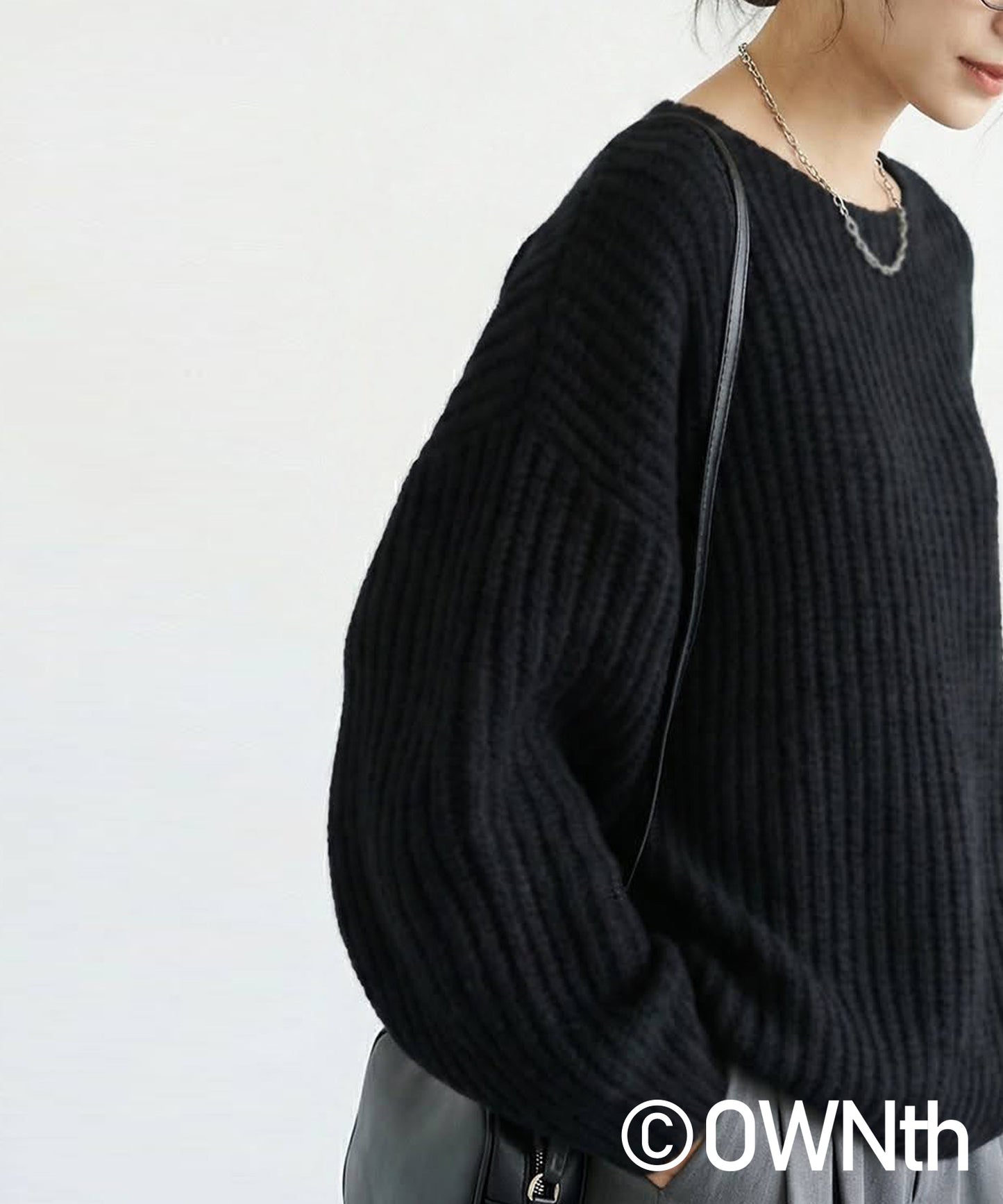 OWNth Ribbed Knit Top Ladies